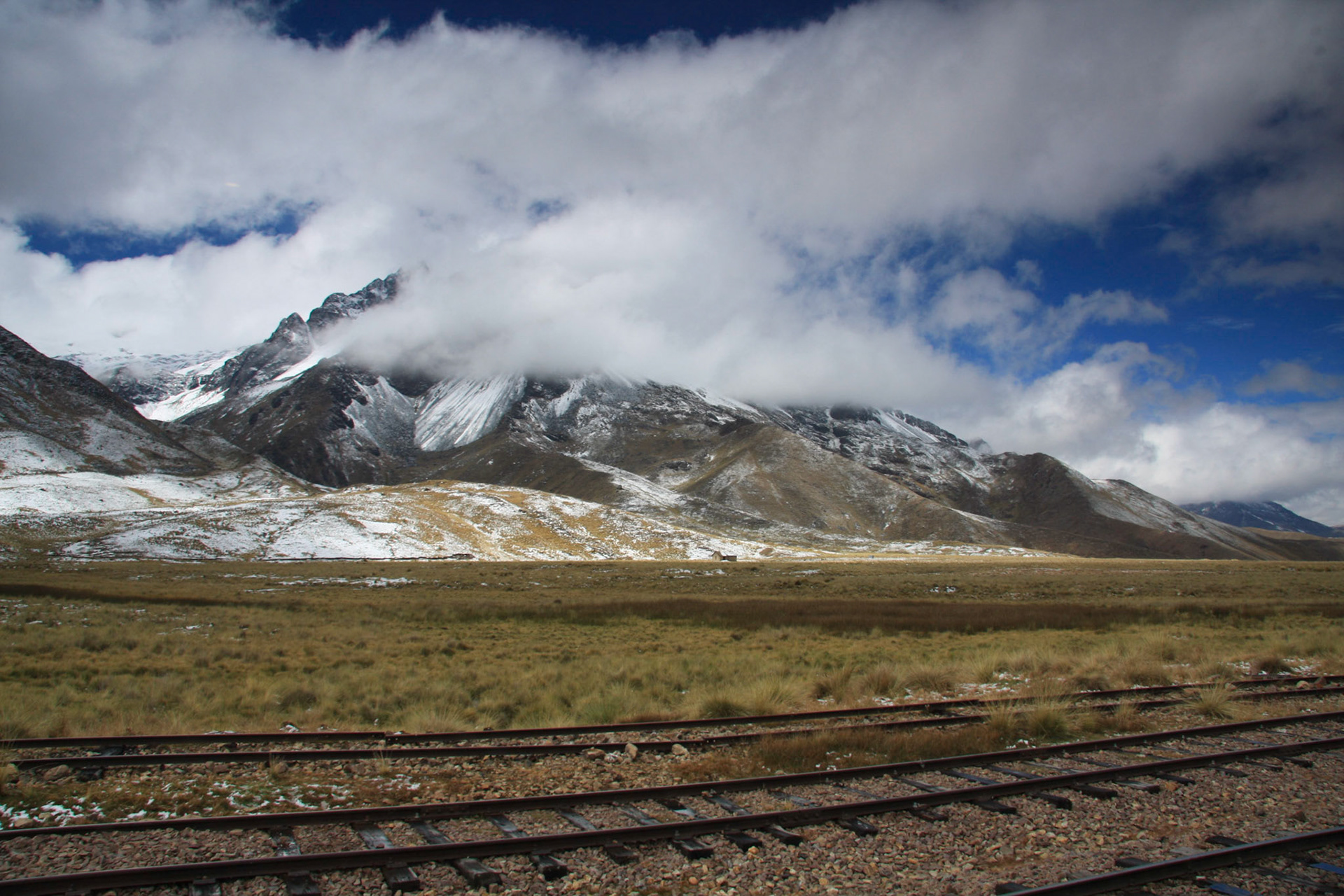 View from La Raya, Peruvian Andes