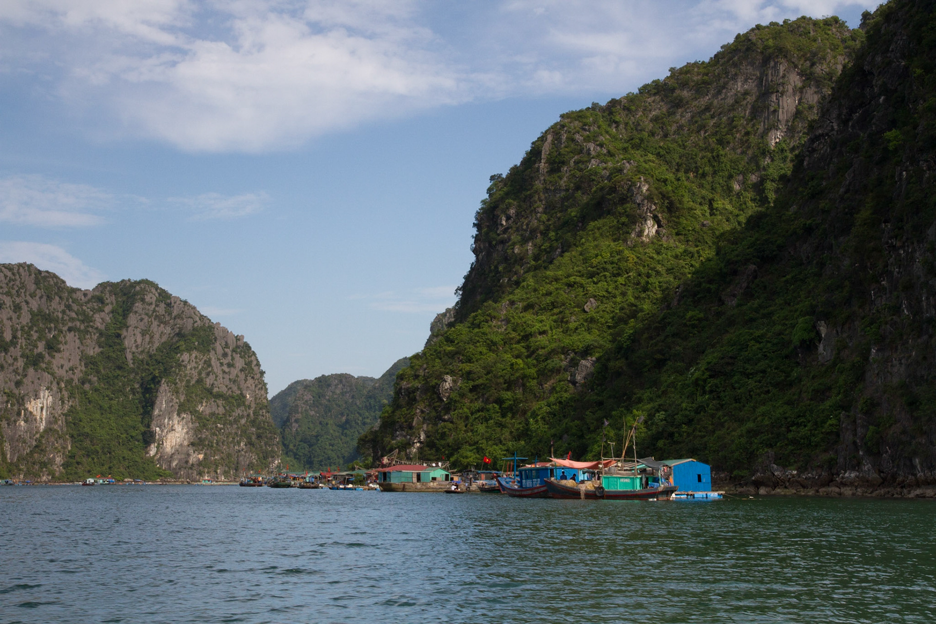 Cua Van floating fishing village
