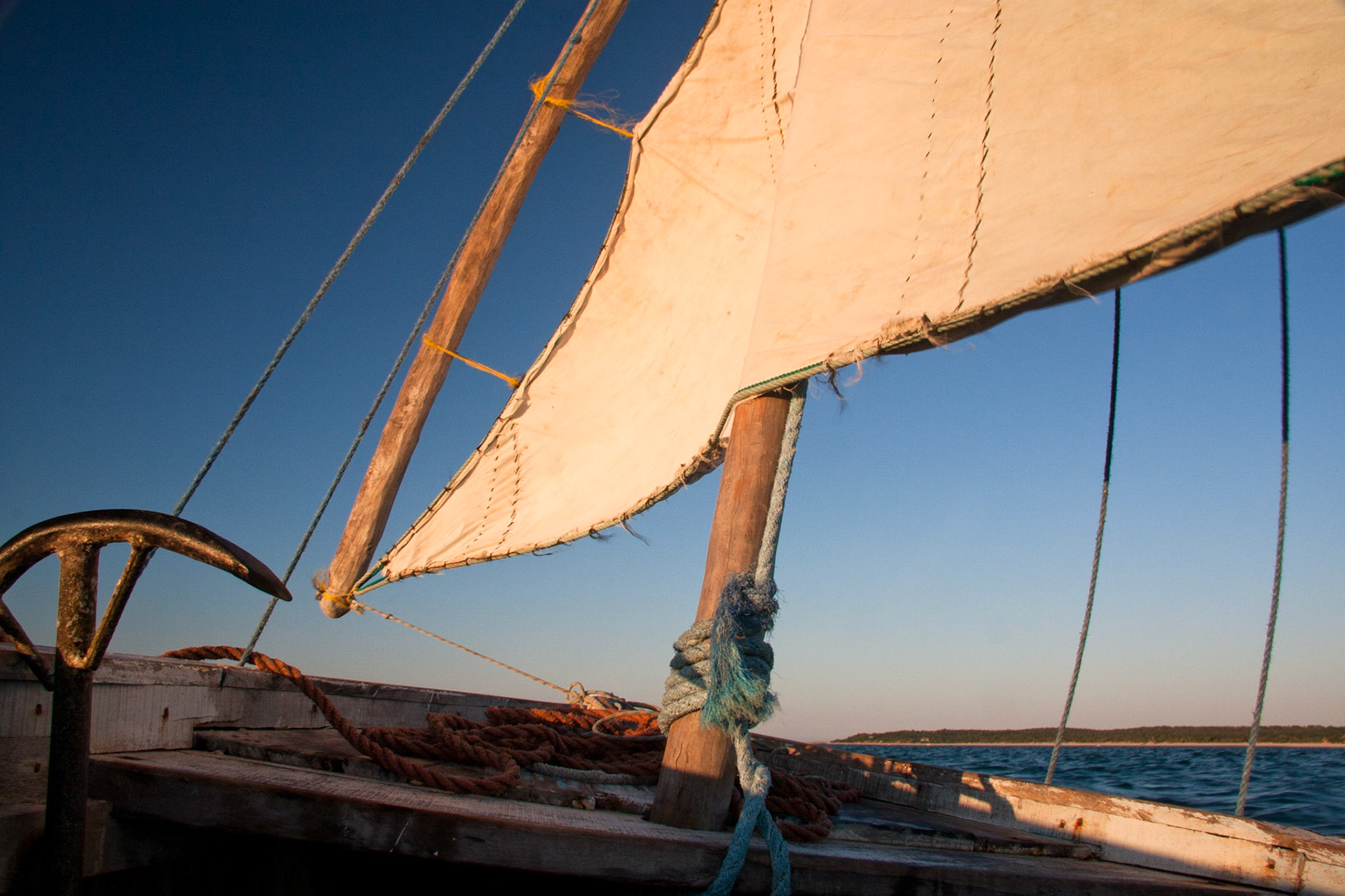 Sunset cruise on the dhow