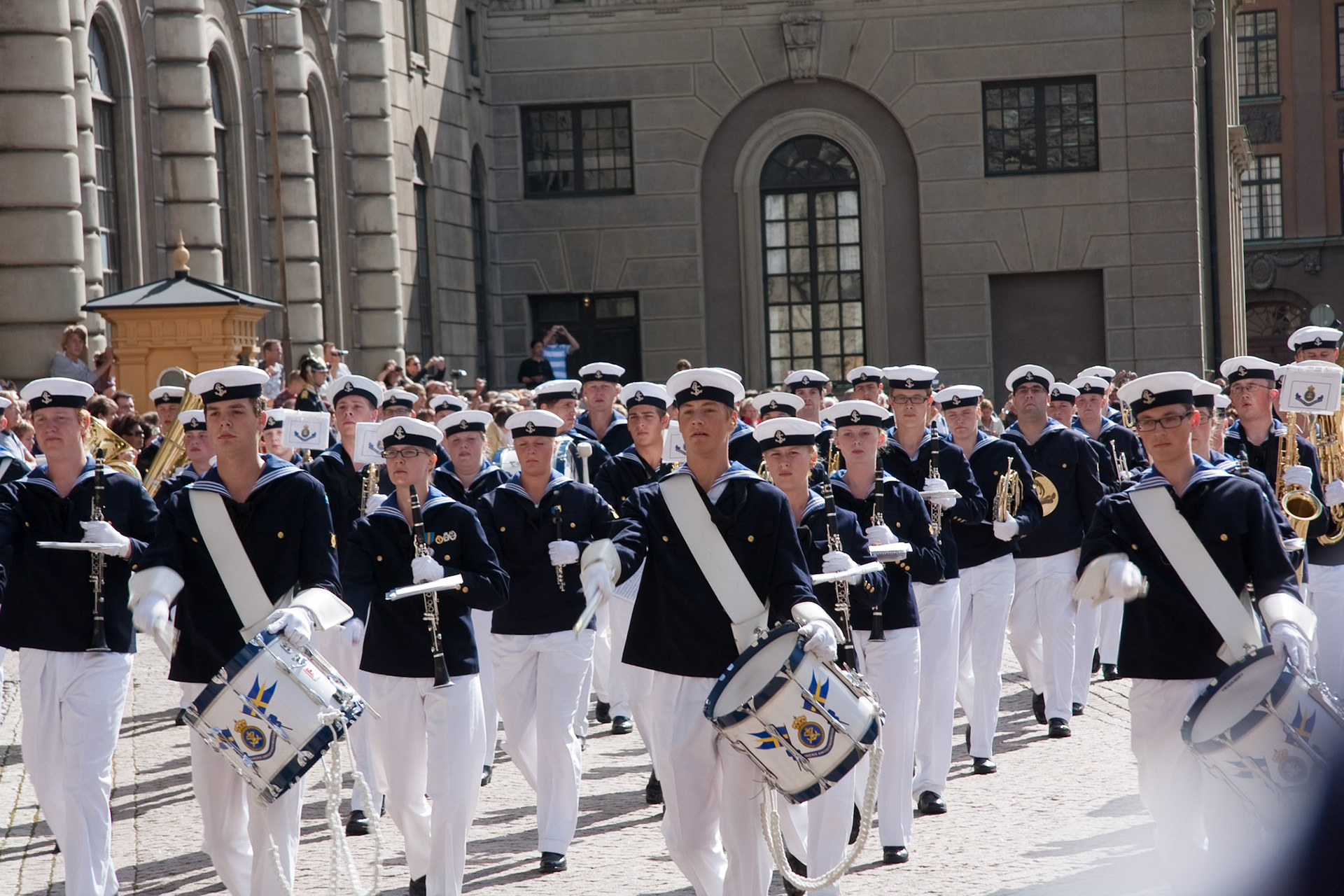 Band at changing of the guard