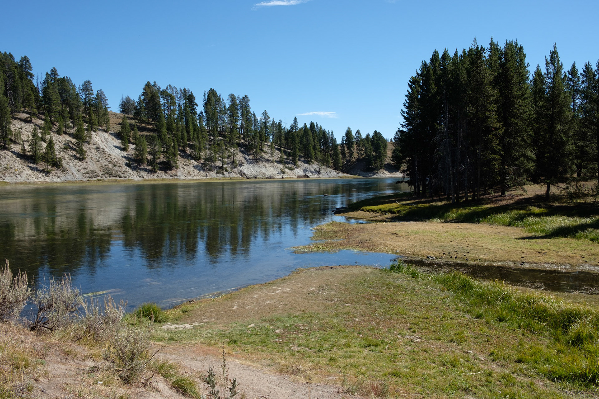 Yellowstone River at Otter Creek picnic area