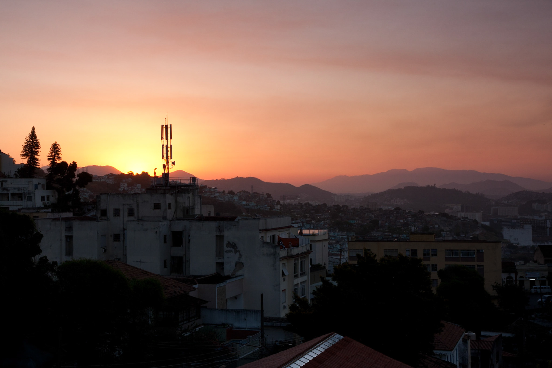 Sunset from Hotel Santa Teresa
