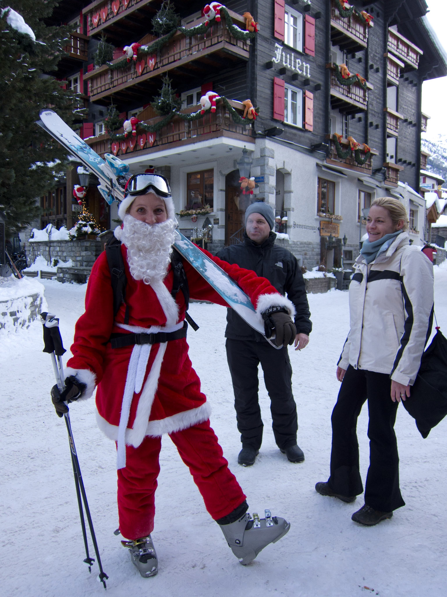 Lucie from Scott Dunn on christmas day