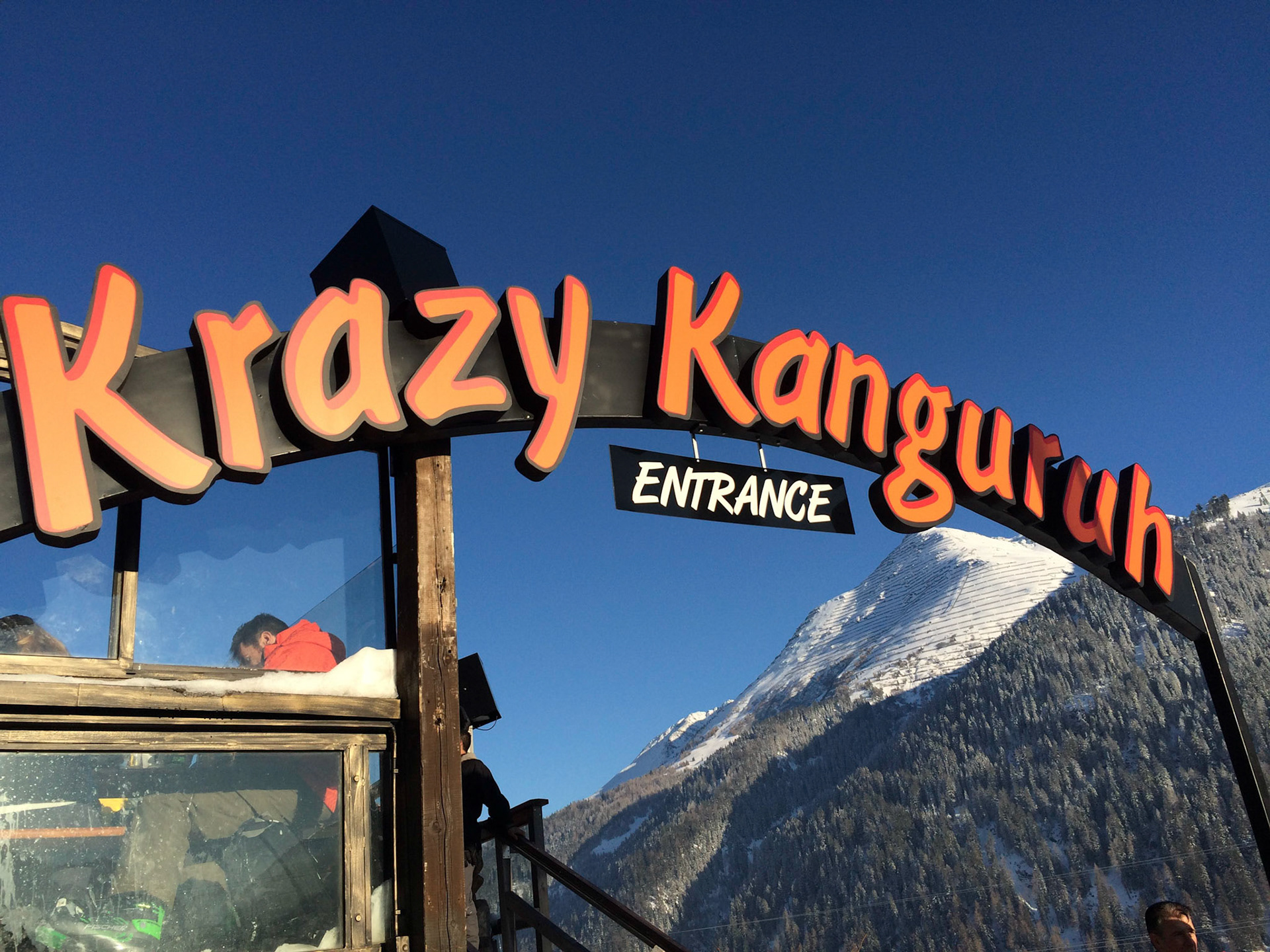Apres ski at the Krazy Kanguruh