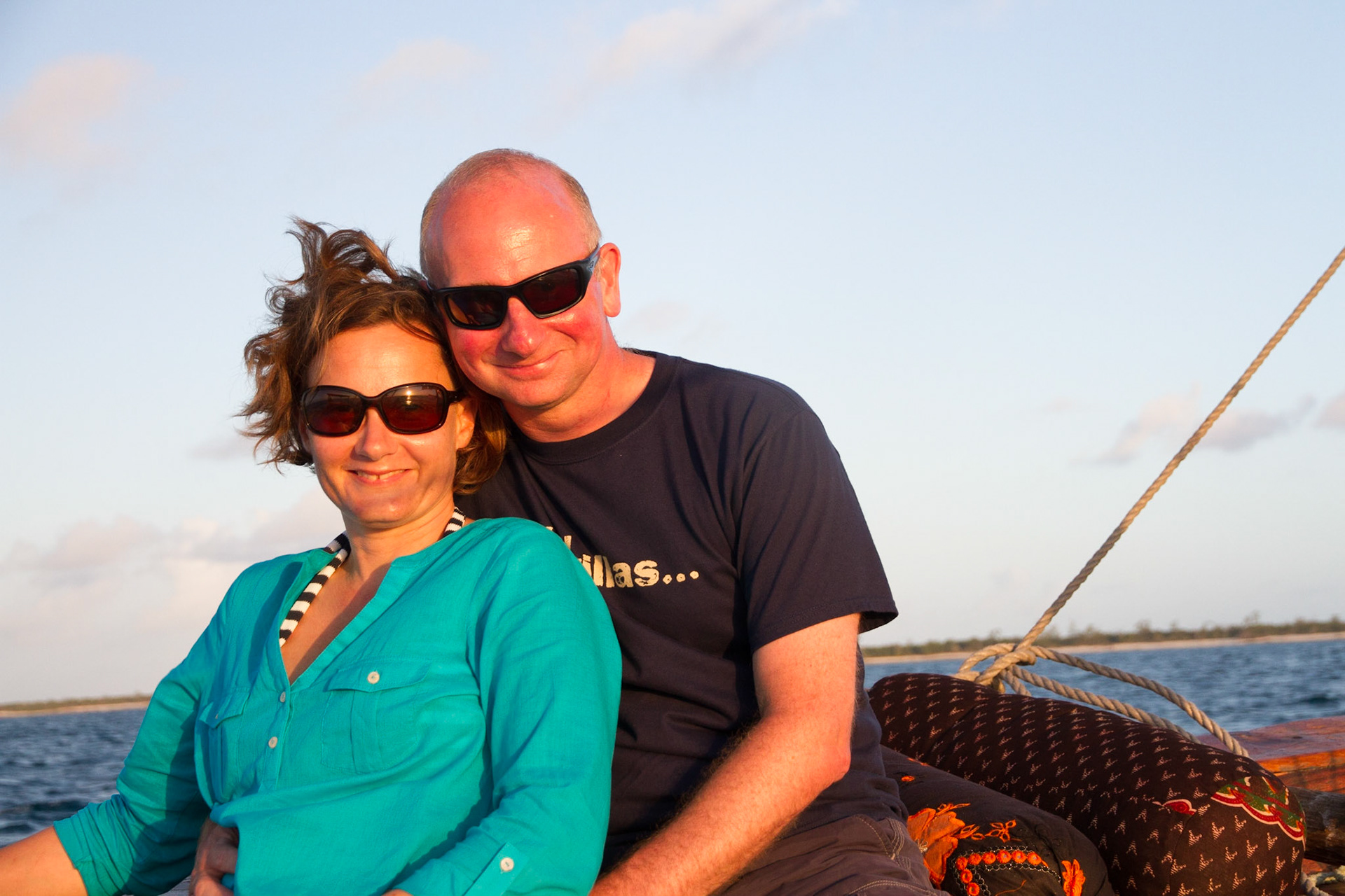 Sunset cruise on the dhow