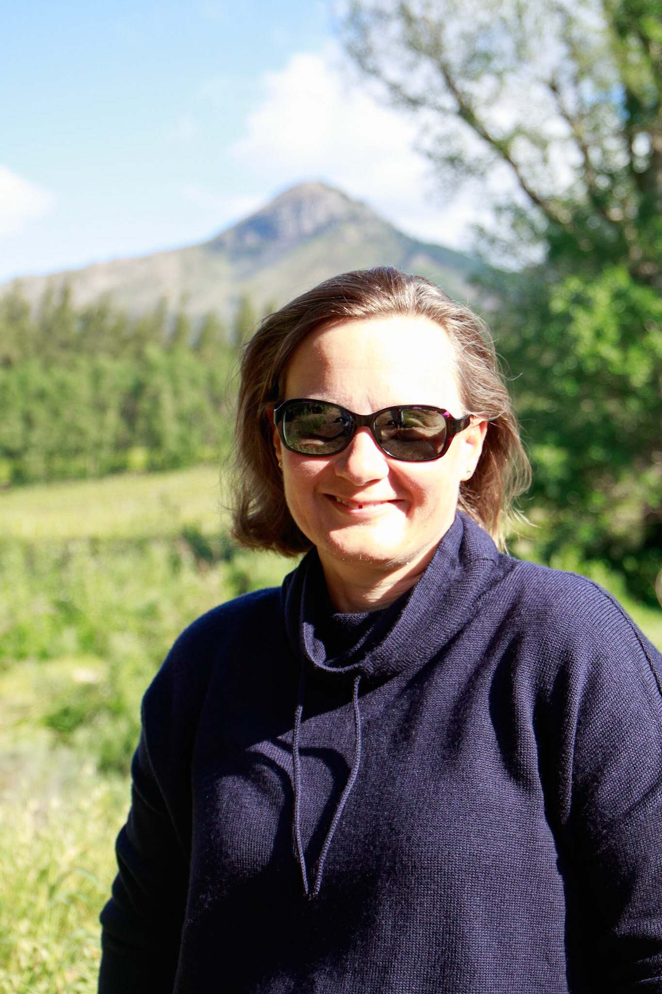 Sue at Doolhof Wine Estate