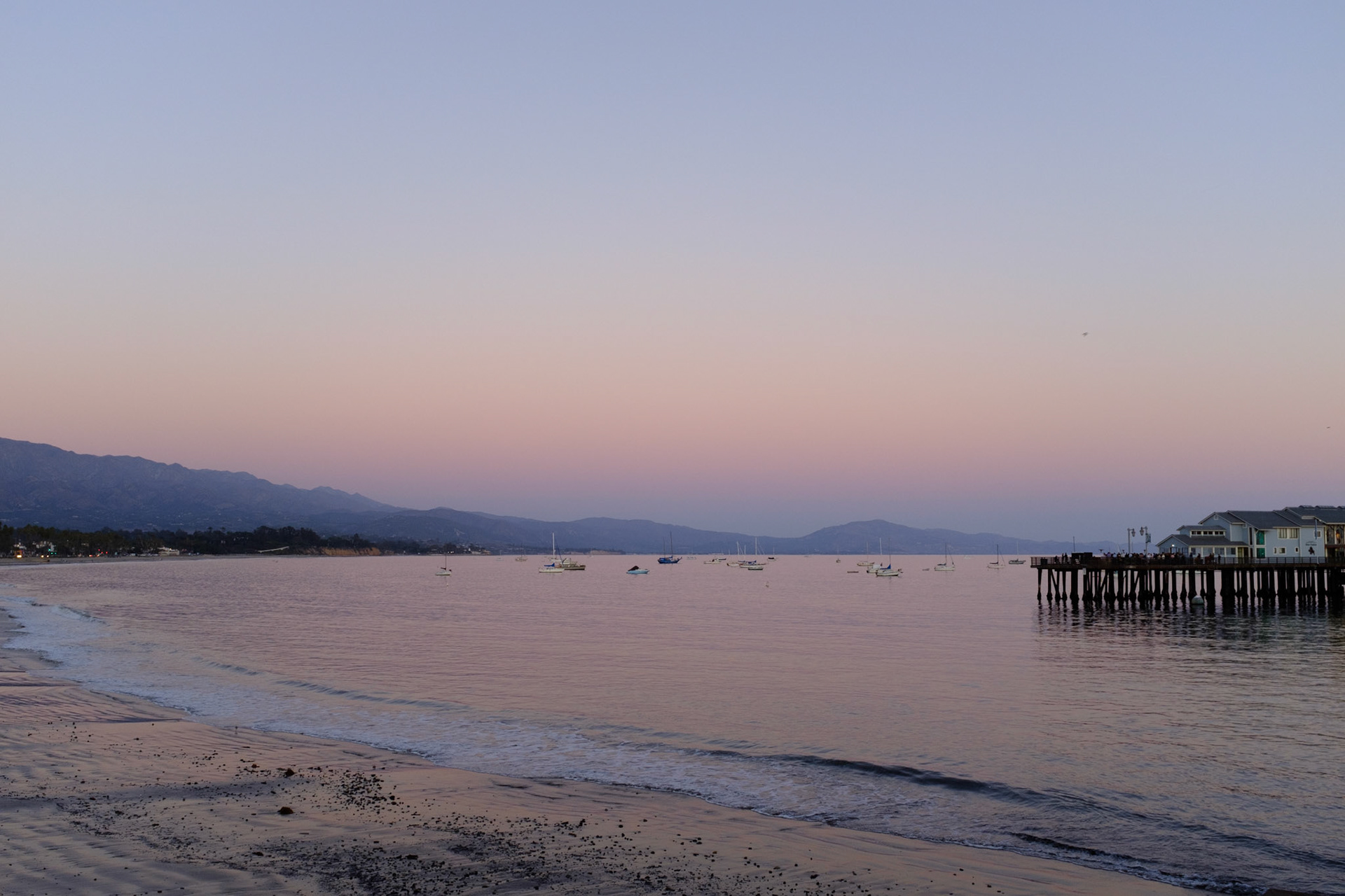 Sunset at Santa Barbara