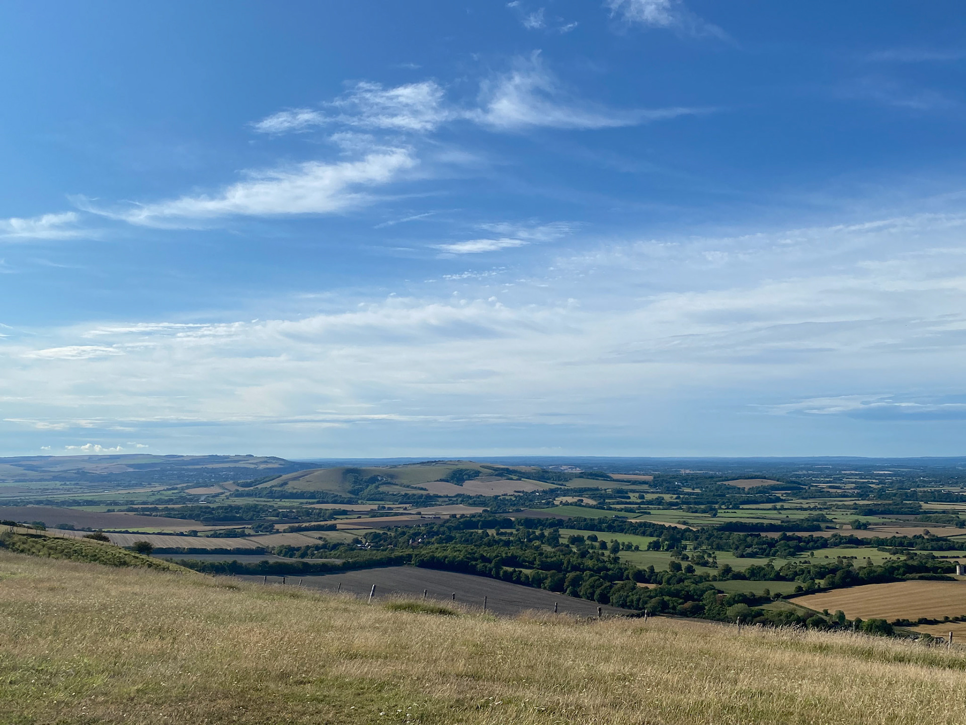 View from Firle Beacon