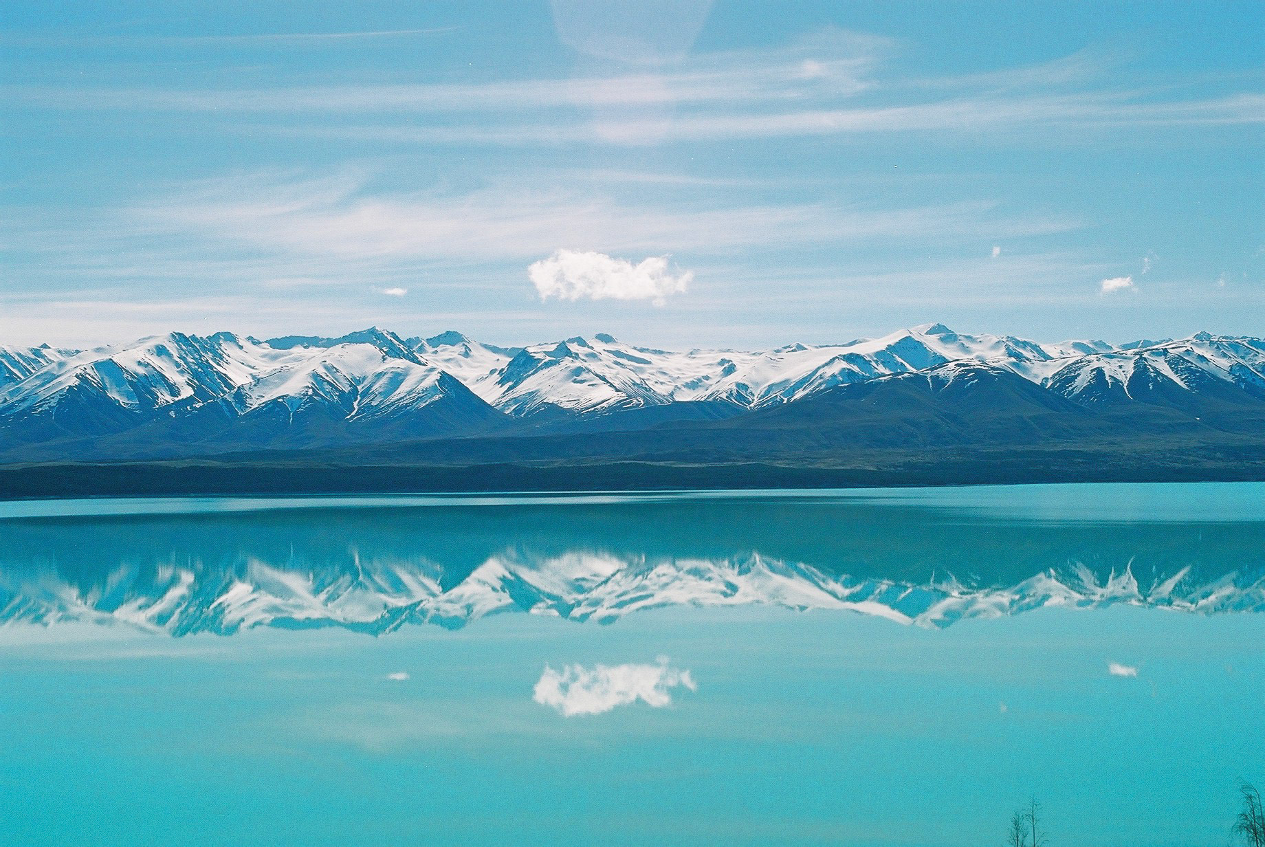 Reflections in Lake Pukaki