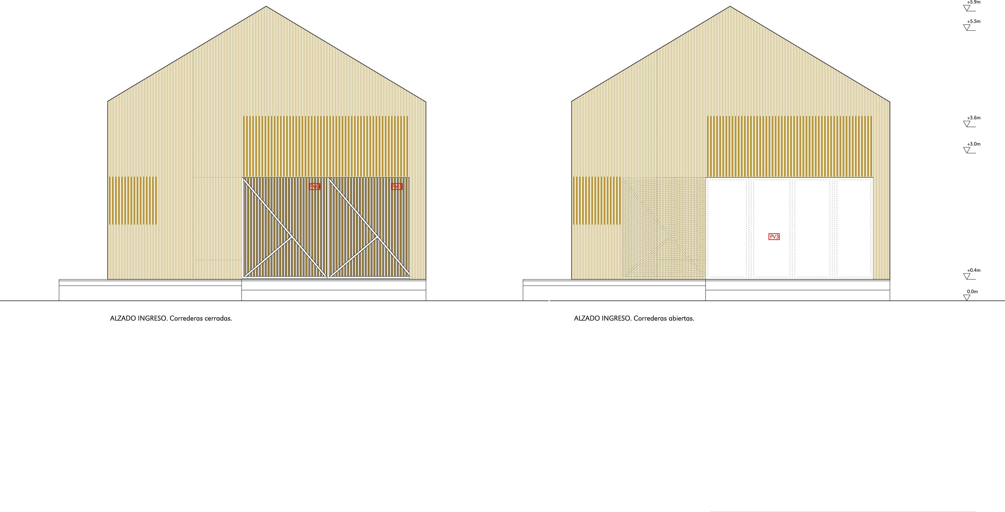 Wood House Elevations