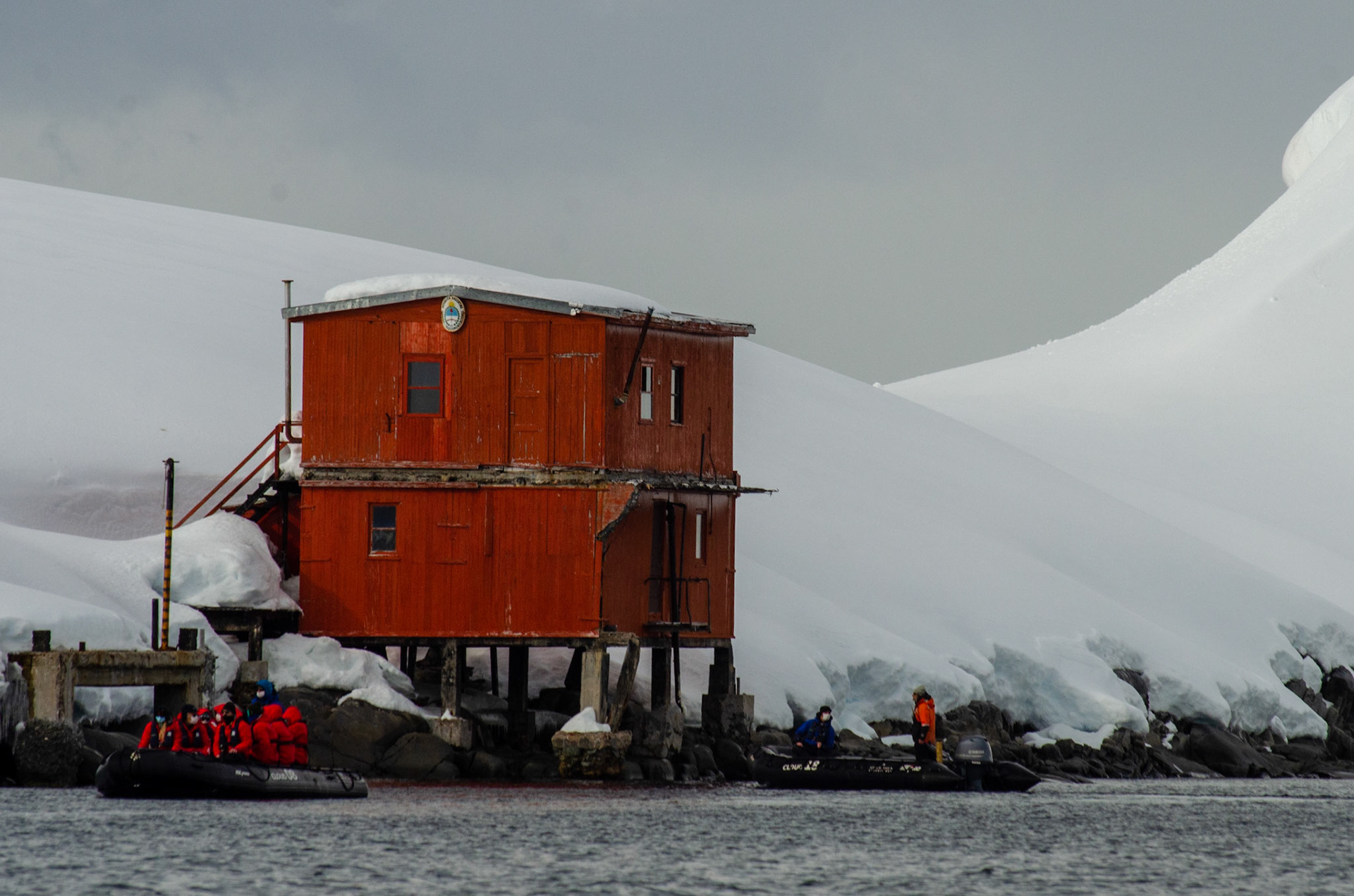 Argentinian Research Station Boathouse