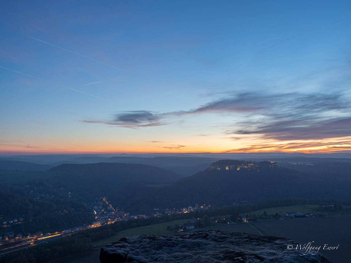 Blick vom Lilienstein