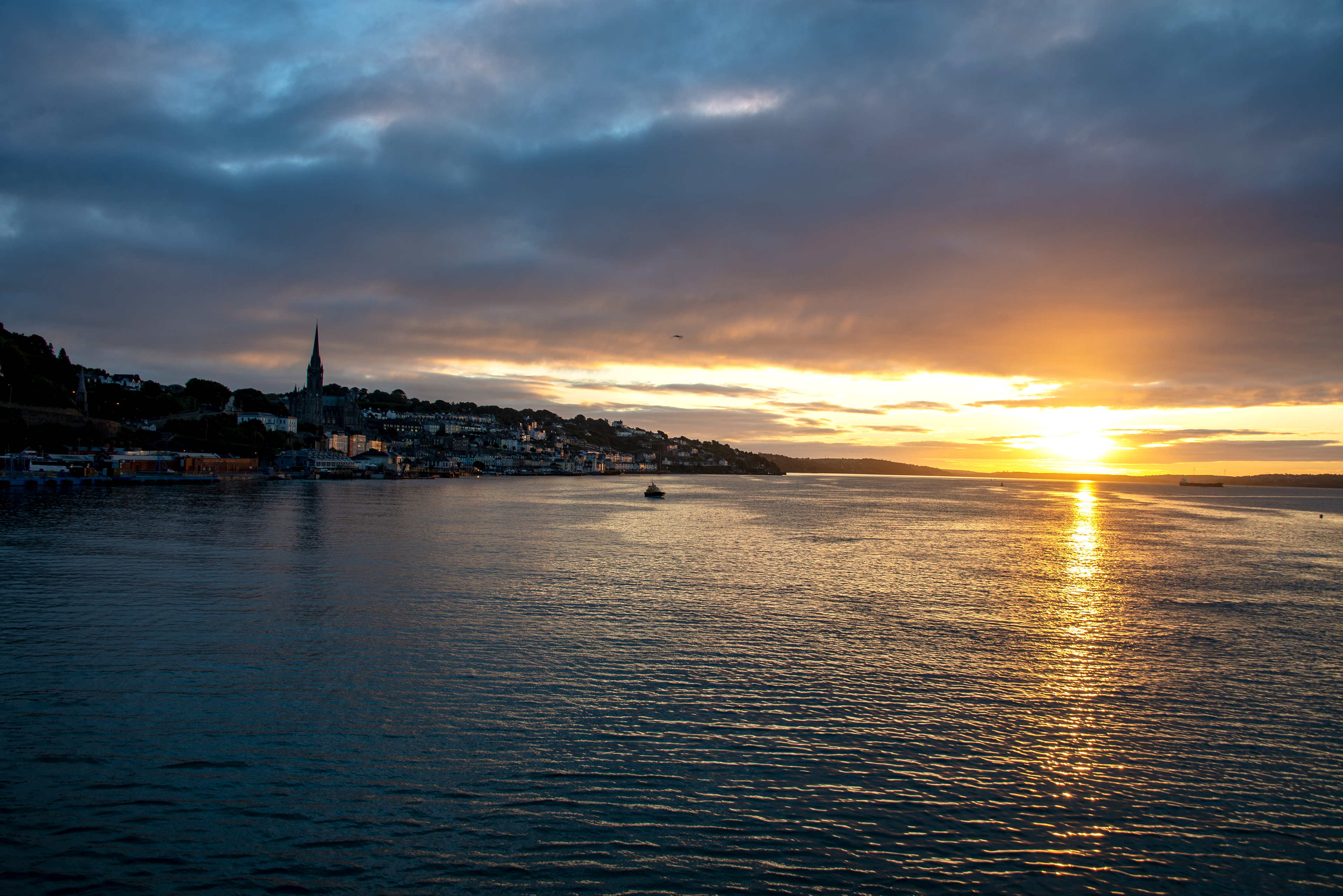 Sunrise Above Cobh. Ireland. ©2018, Corey Sandler