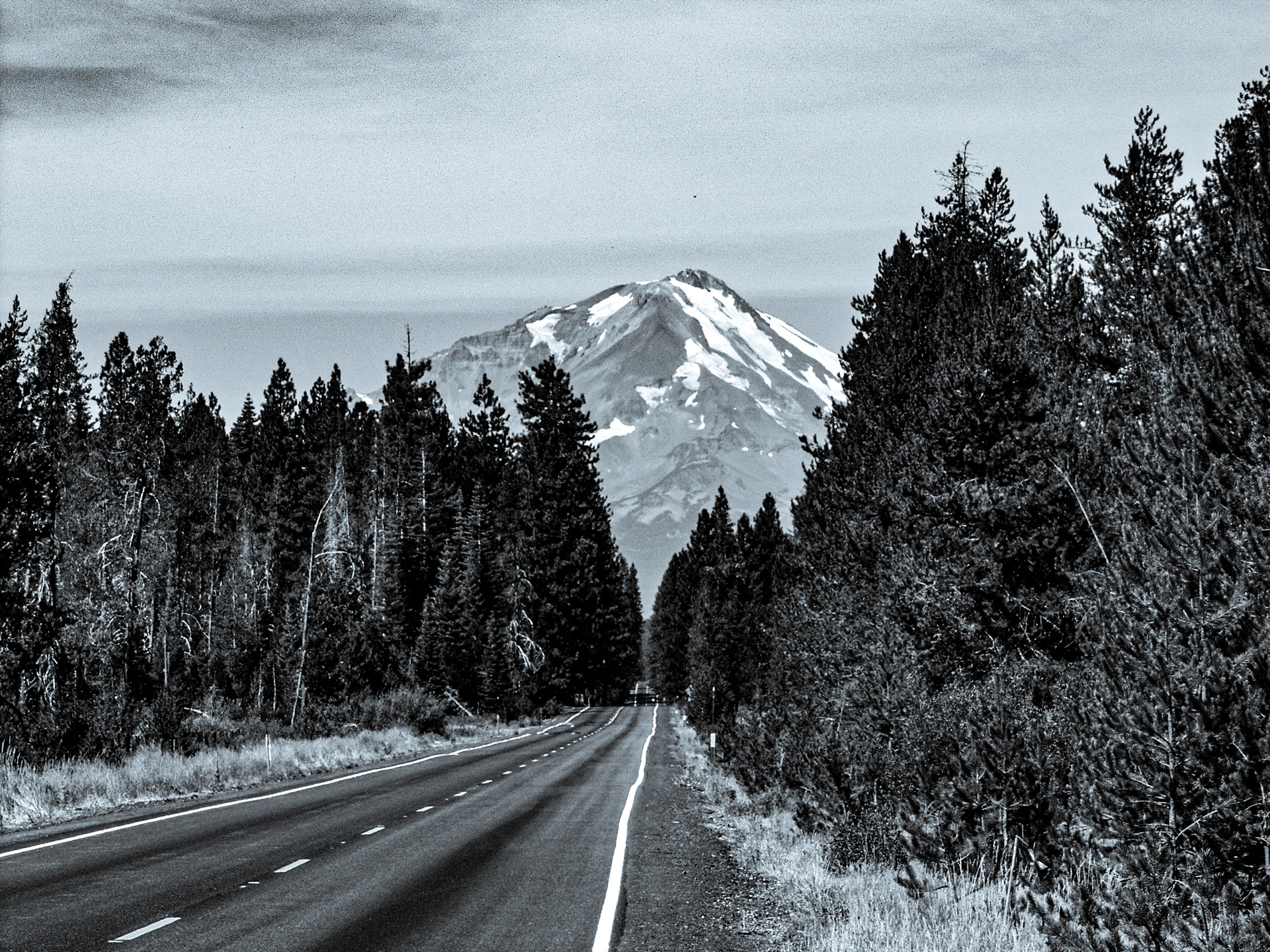 End of the Road. Mount Shasta, California. ©2005, Corey Sandler