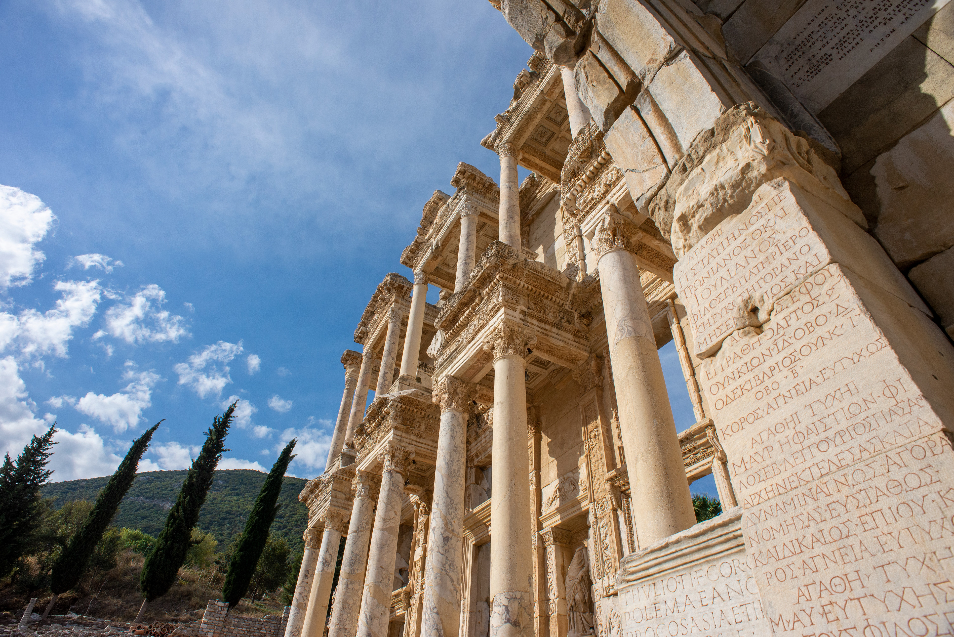 Library of Celsus at Ephesus, Turkey. ©2014, Corey Sandler