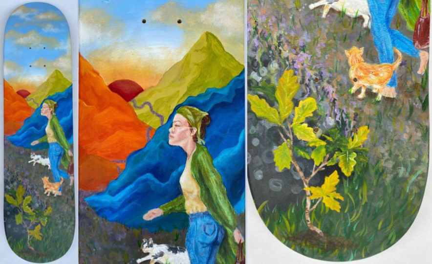 Zelda Thayer-Hansen, The Fool, Mixed Media, Cleveland Heights High School, Educator: Laura Skehan, Grade 12,  Honorable Mention