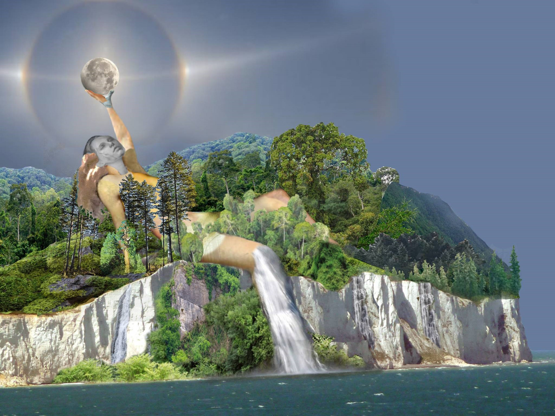 Madeleine Roth, Terra Mater, Digital Art, Beaumont School, Educator: Kristen LoPresti, Grade 11,  Honorable Mention