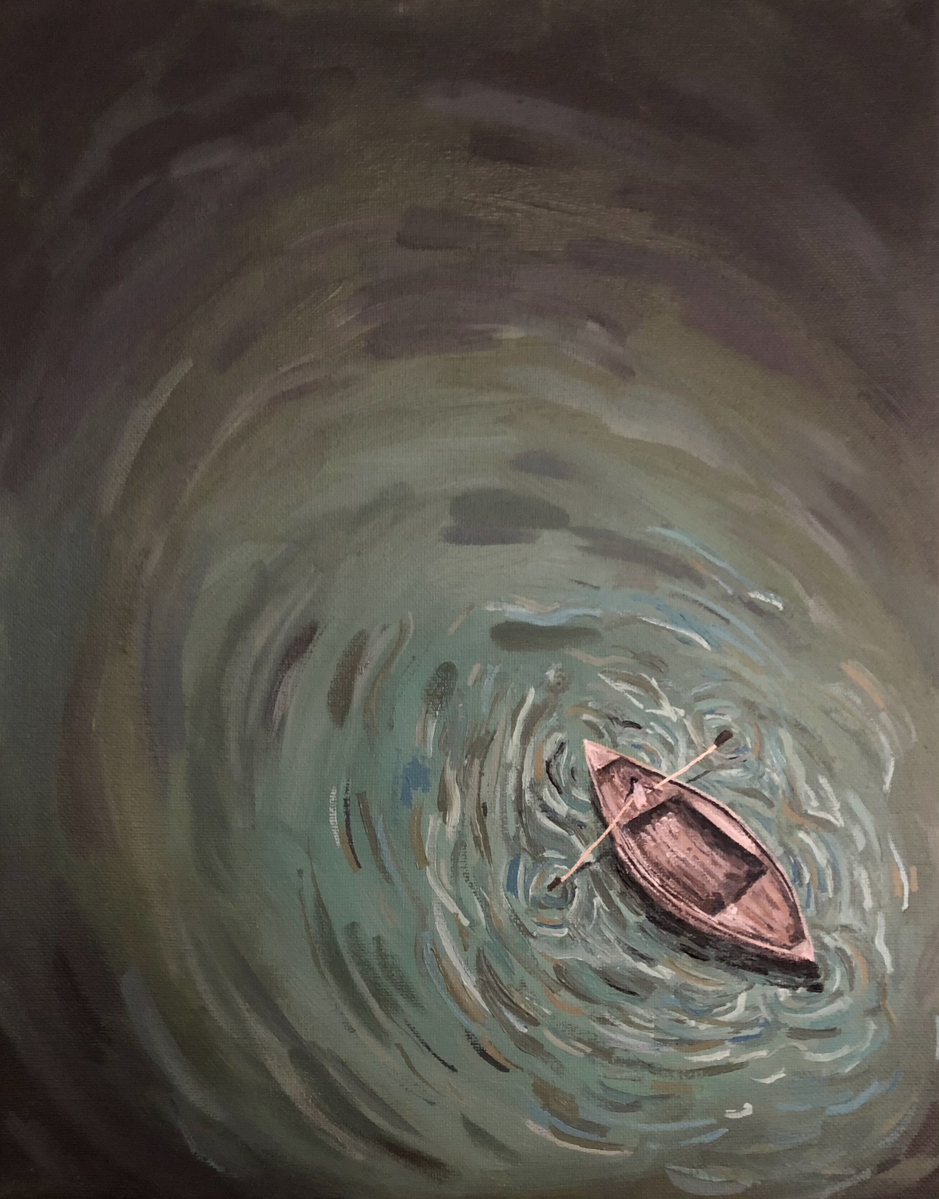 Brooke Brewer, remains, Painting, Bay Village High School, Educator: thomas Schemrich, Grade 11,  Honorable Mention