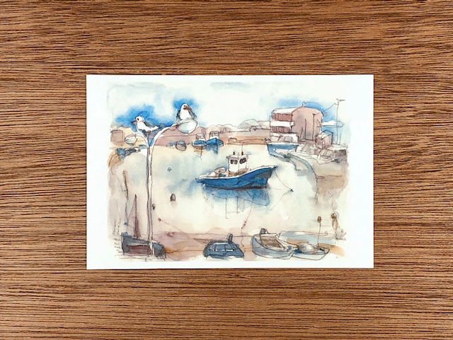 小さな港 A Little Port