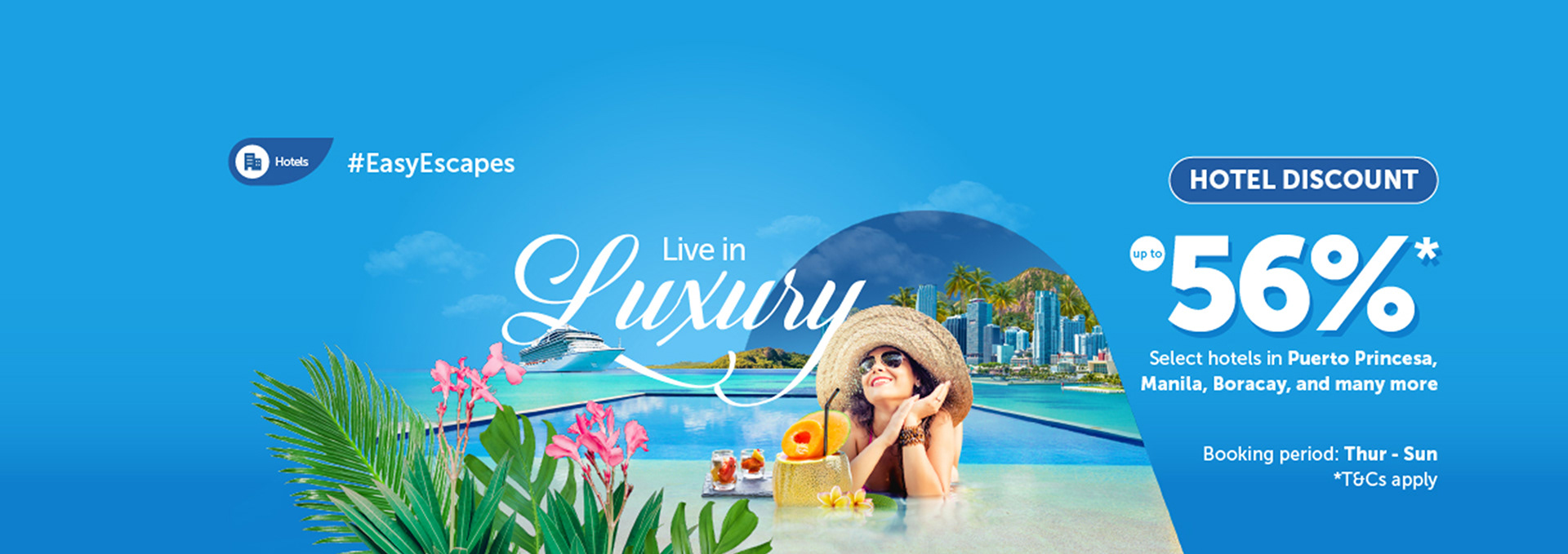 Illustration Portfolio Traveloka Promotion Banners