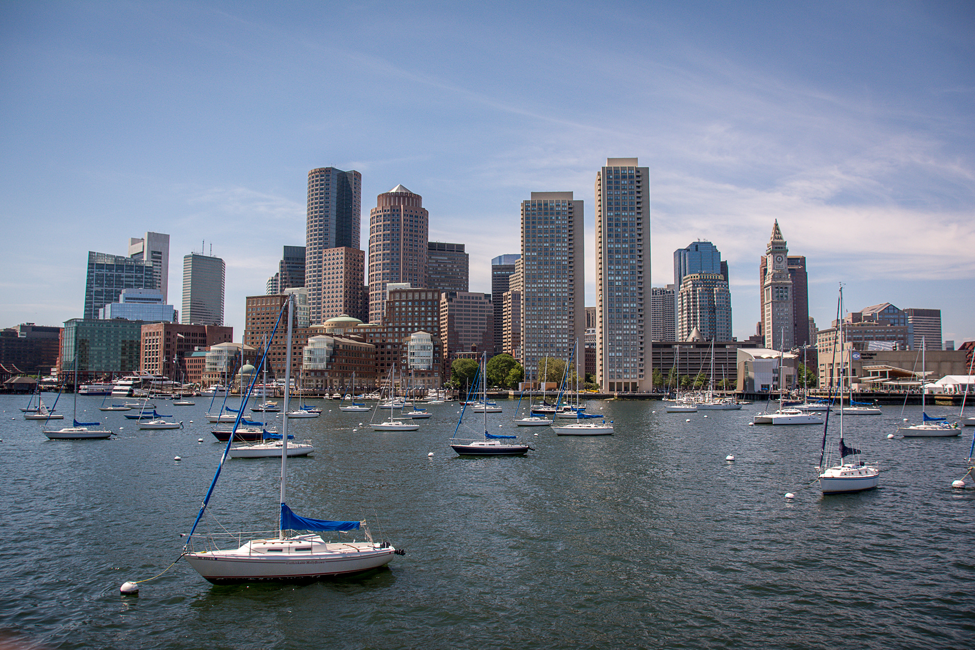 Massachussets, Boston harbor