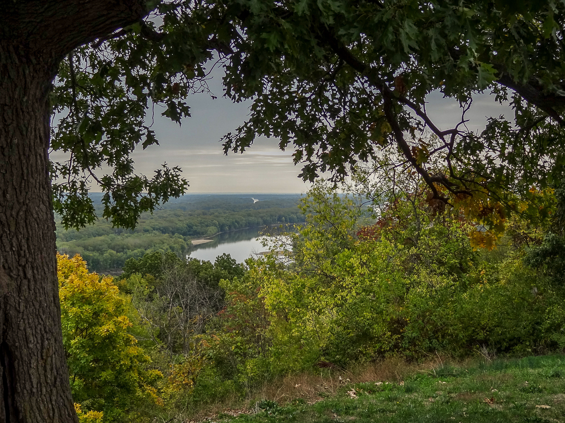 Missouri, Mississippi overlook