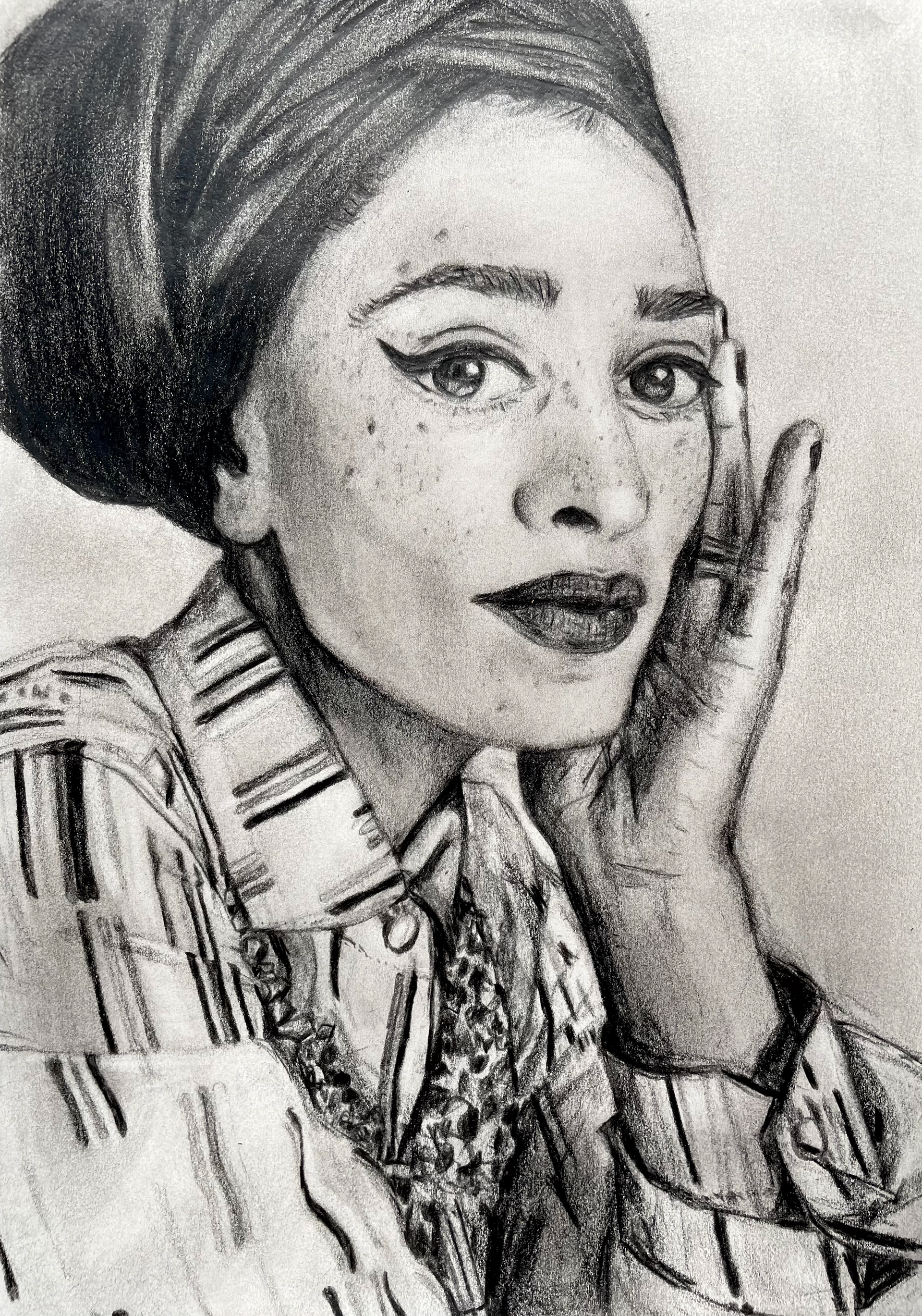 'Zadie' - 2021, Colored Pencil, 6 ½ x 9 ½ inches