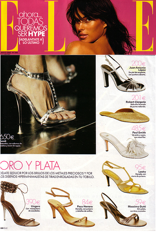 ELLE, March 2003