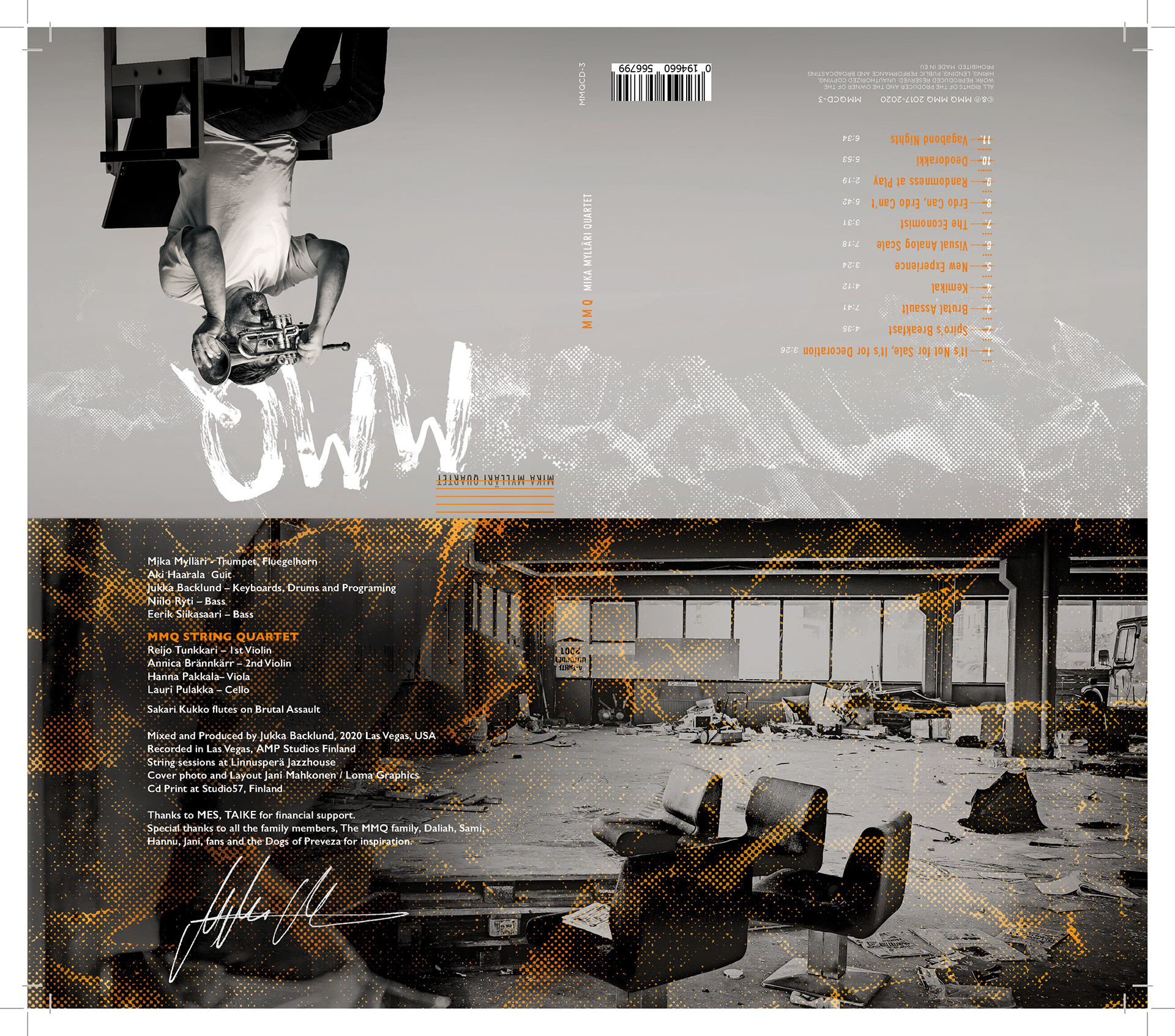 LAYOUT FOR DIGIPACK