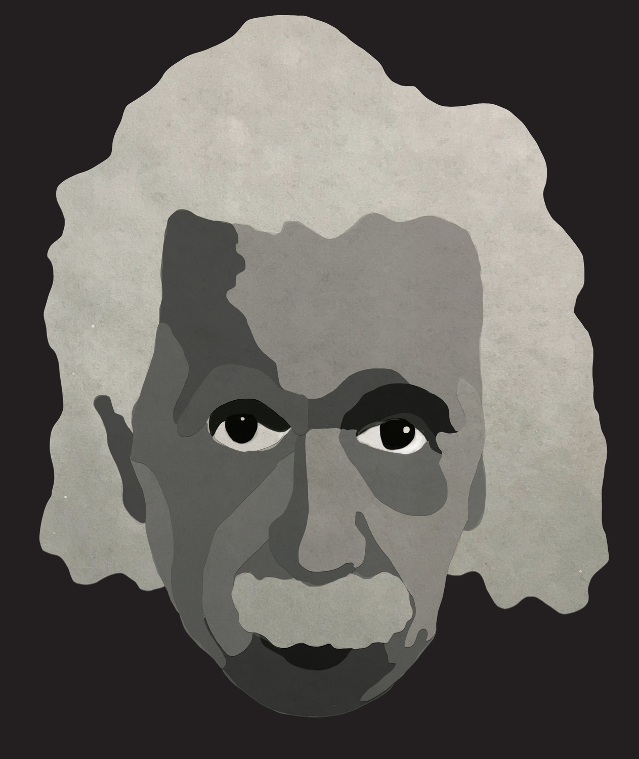 Roylco, Grayscale Papers, product art. Media: Grayscale Papers, Bristol board, Adobe Photoshop. 2018