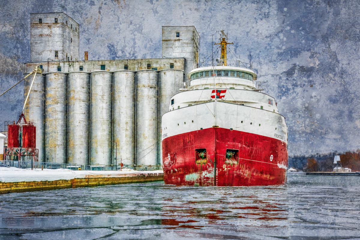 Frontenac Docked © Irwin Seidman