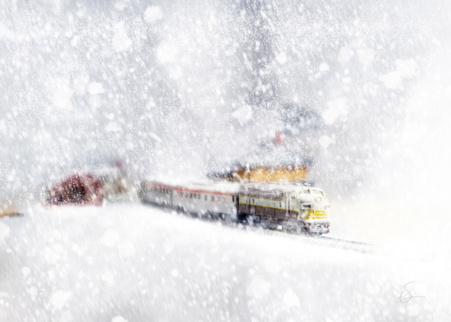 Travelling by Rail © Irwin Seidman