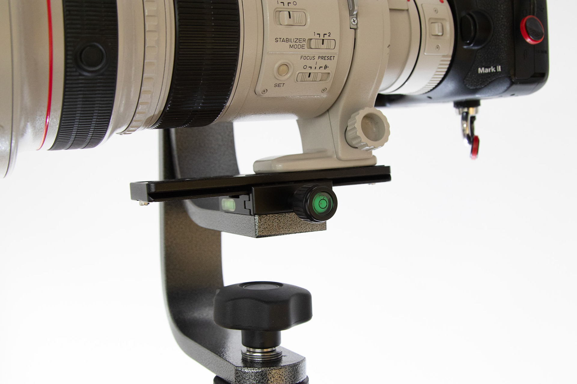 Explore, - Tripod mounted Gimbal Heads