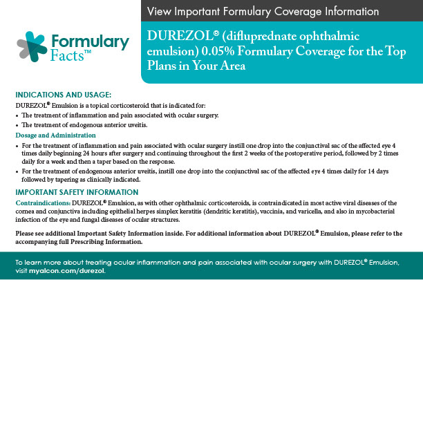 Knize Design Durezol Formulary Facts
