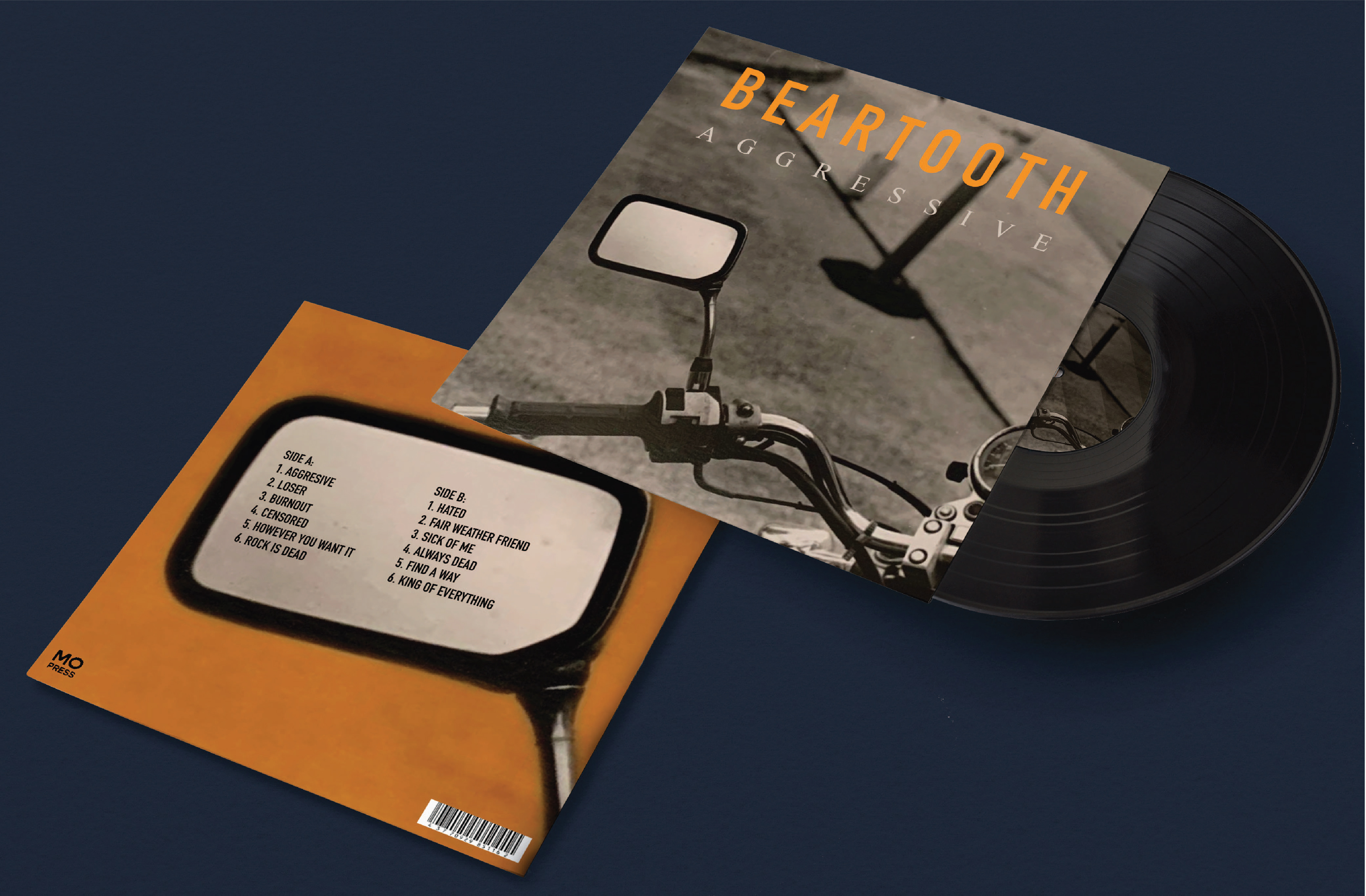 Album Cover Design for "Aggressive" by Beartooth