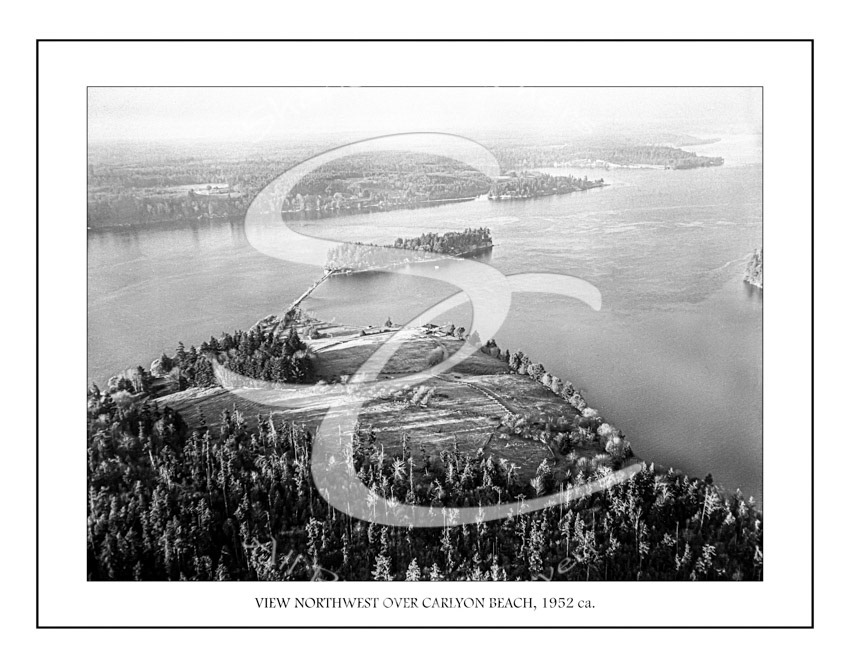 0094 - AERIAL VIEW OVER CARLYON BEACH, 1952 CIRCA