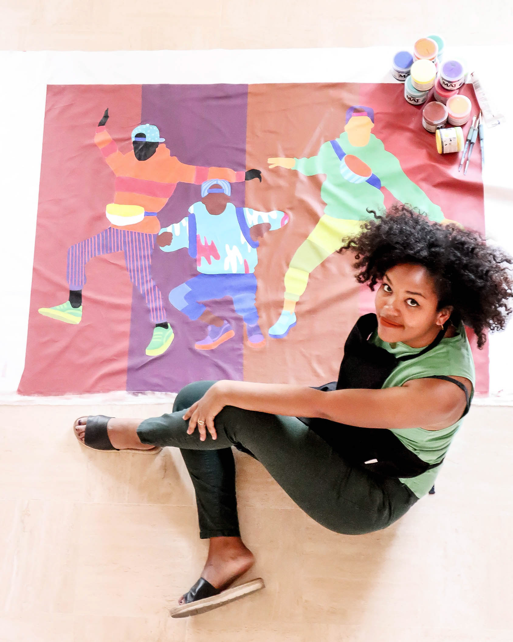 Aurélia Durand illustrator PAINTINGS & MURALS