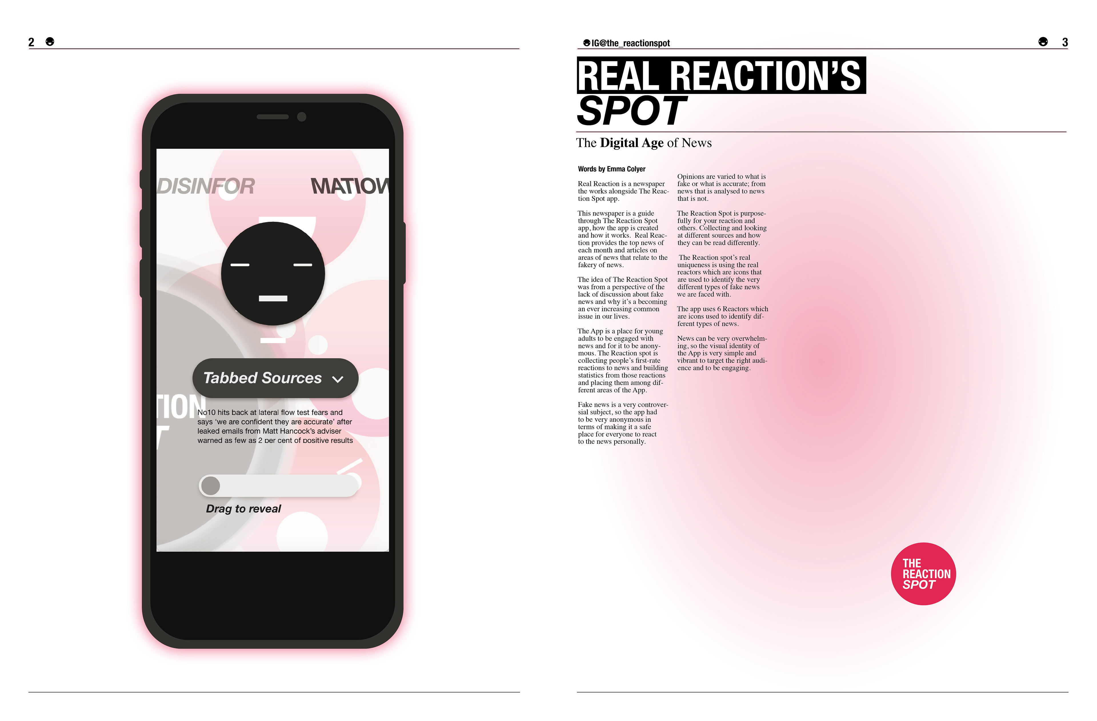 Real Reaction's spot spread