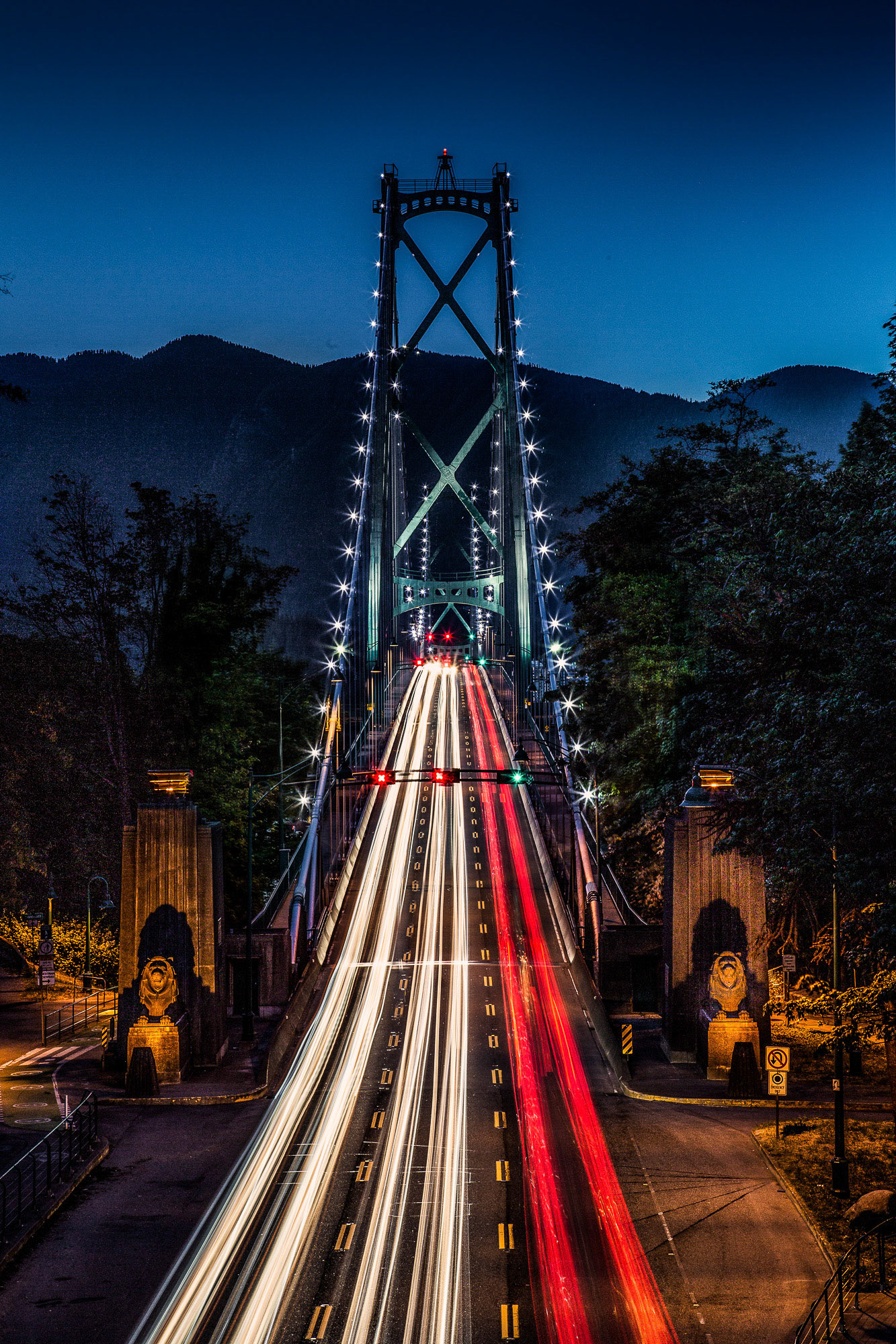 Lion's Gate Bridge, Vancouver, Canada 2019