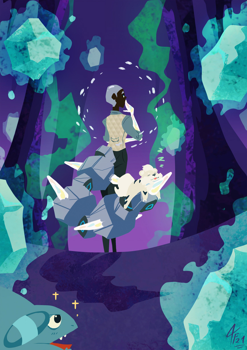 a lineless illustration