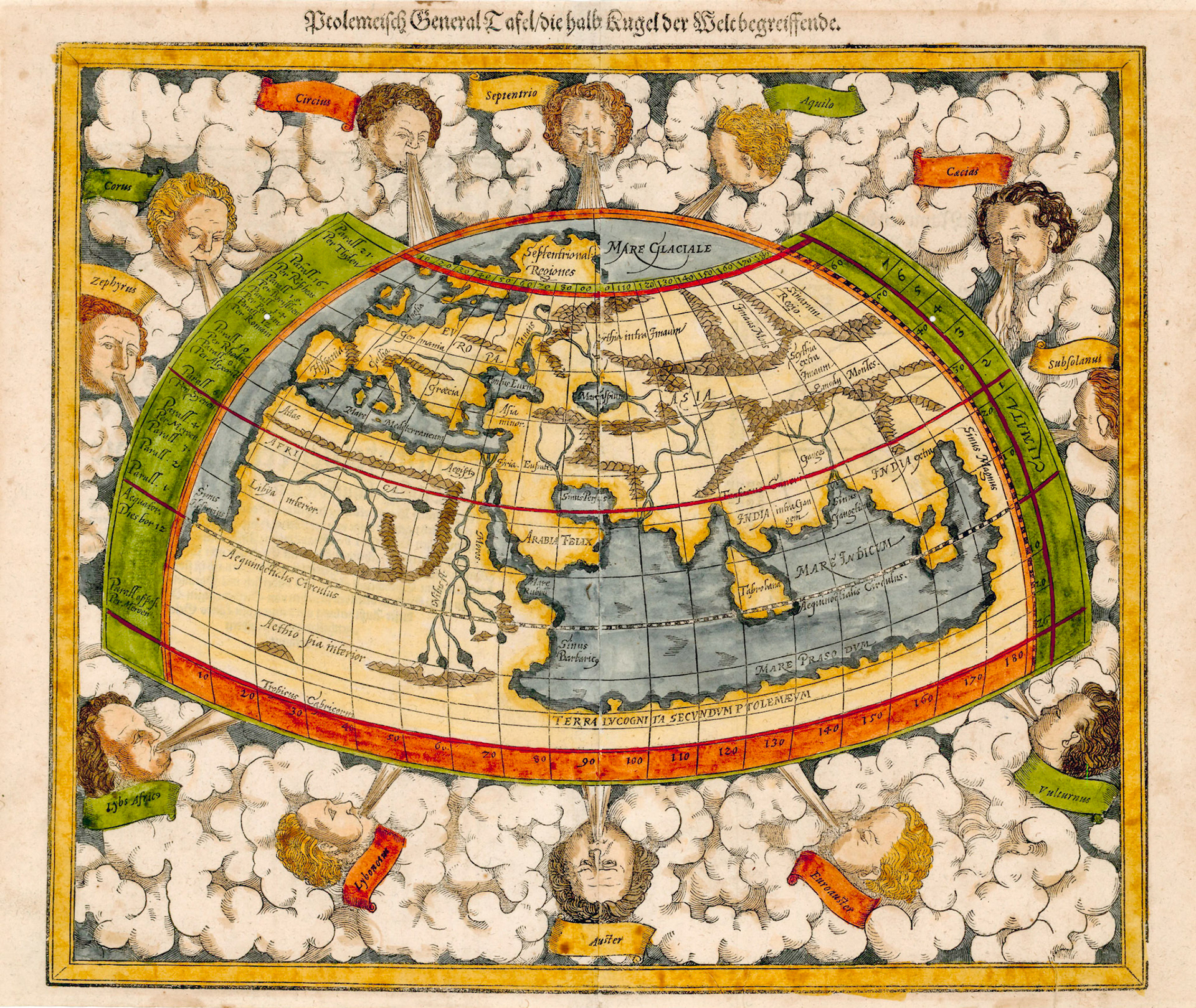 Ptolemy Map Of The World - Osiris New Dawn Map