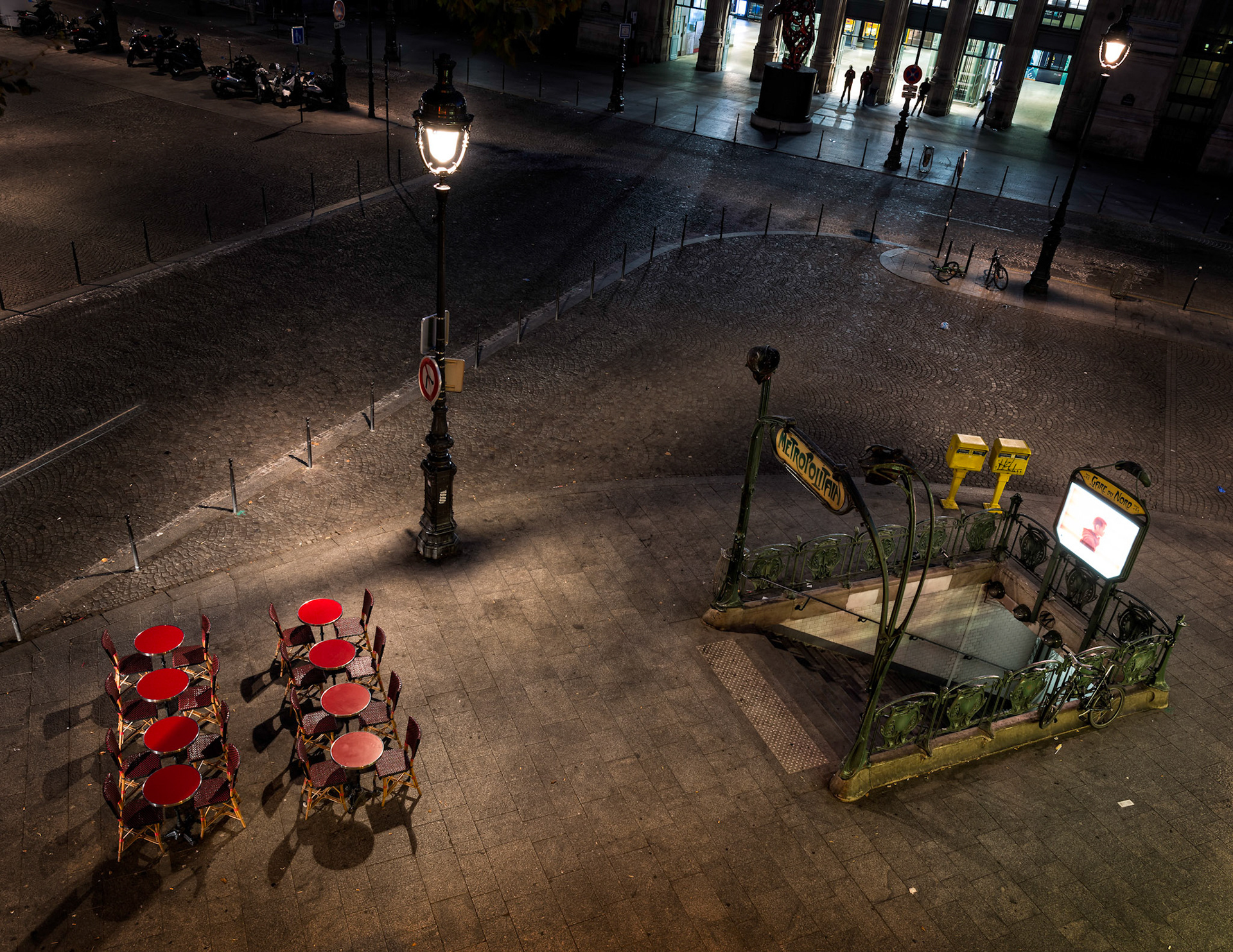 Metro Gare du Nord - Paris, France