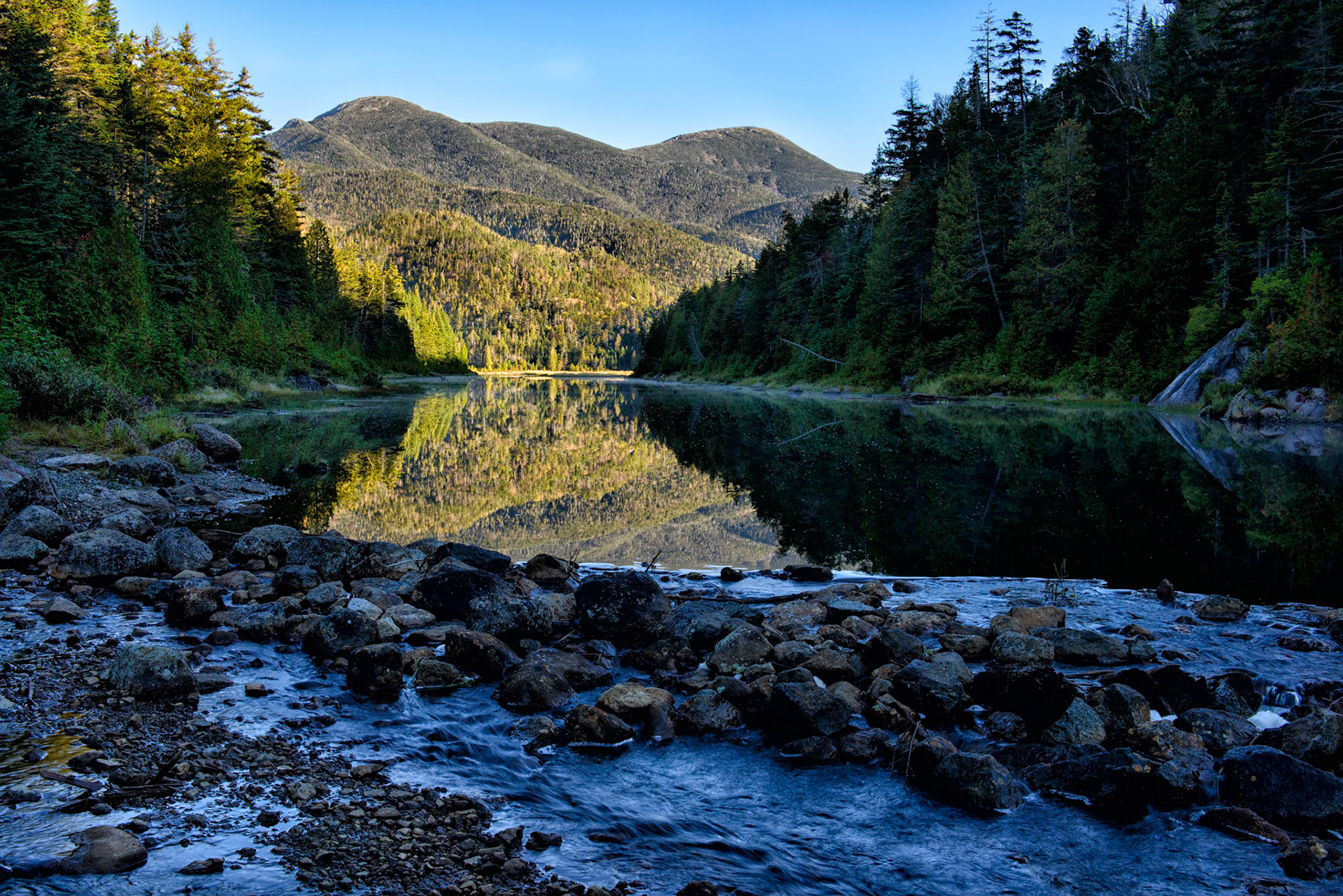Opalescent River Crossing - High Peaks Region, New York