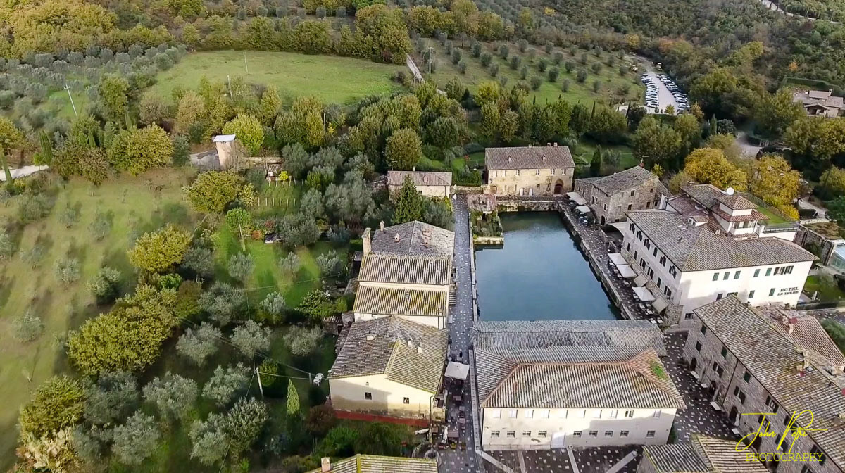 Bagno Vignoni, Tuscany, Italy