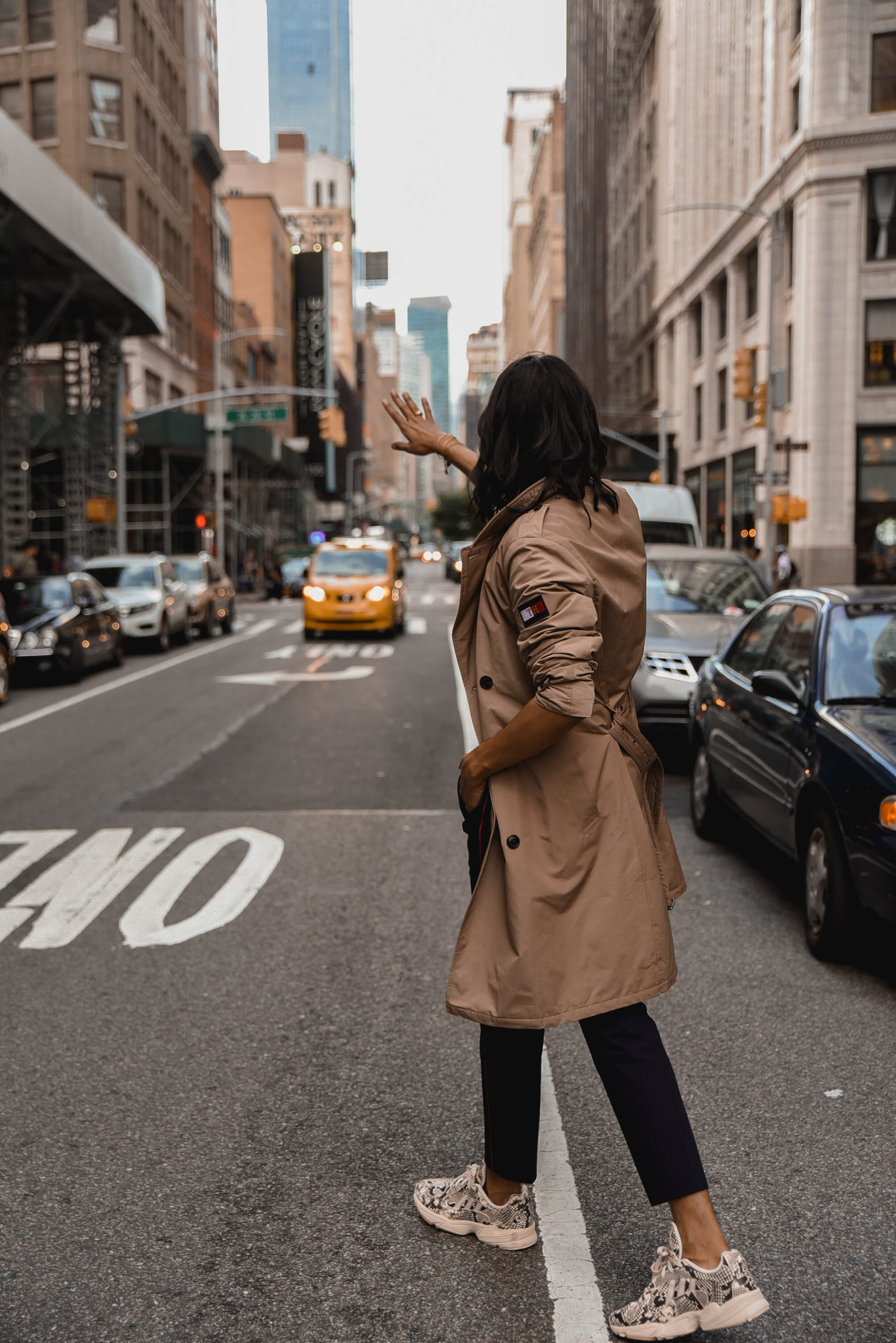 @Rahi_chadda on the way to the TommyxZendaya show in NYC
