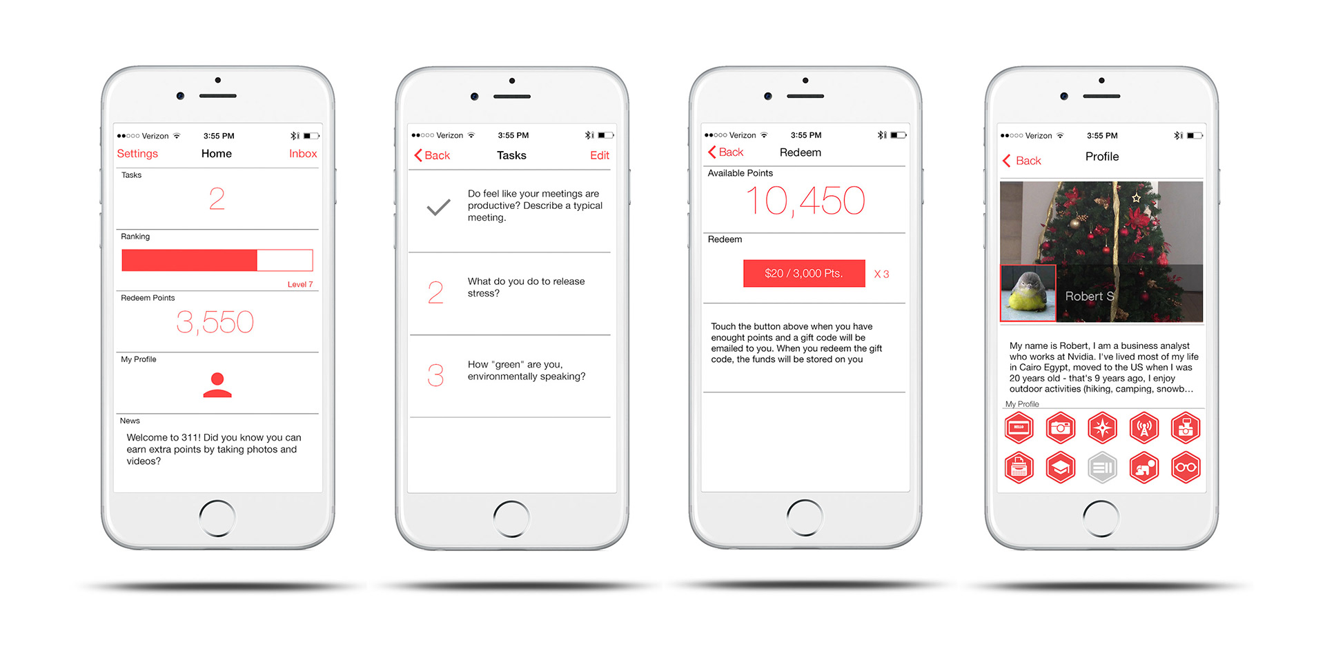 Daily 311 User Research Mobile App