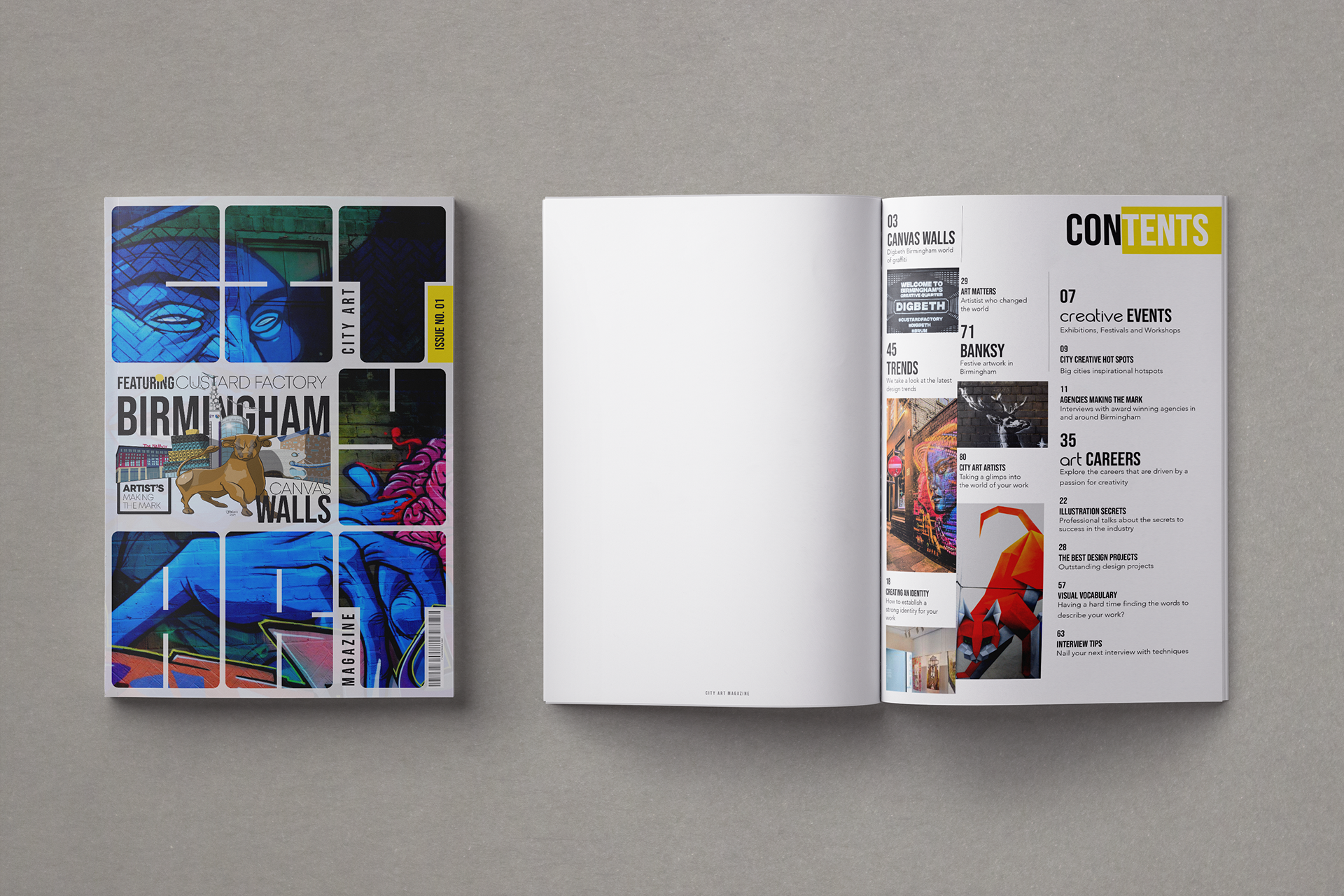 Serita Ramsay - Art Direction: City Art Magazine