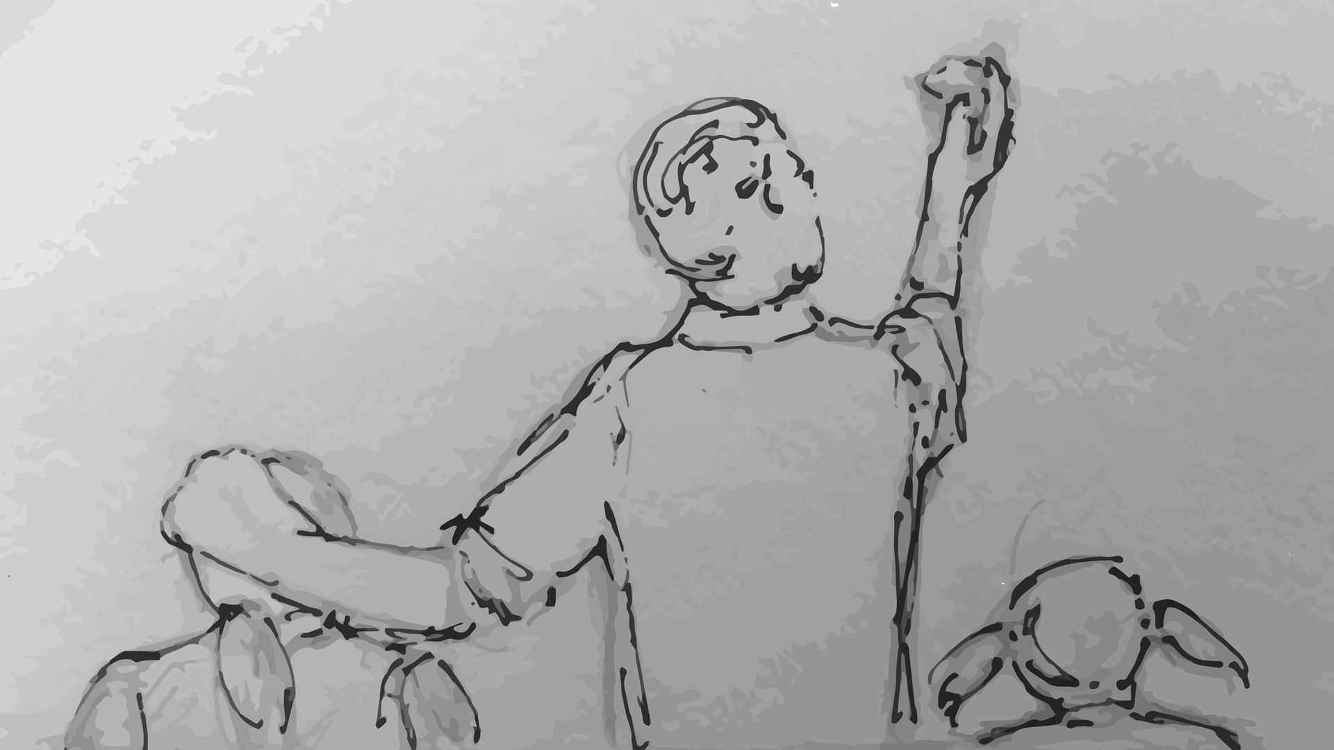 Character storyboard drawing