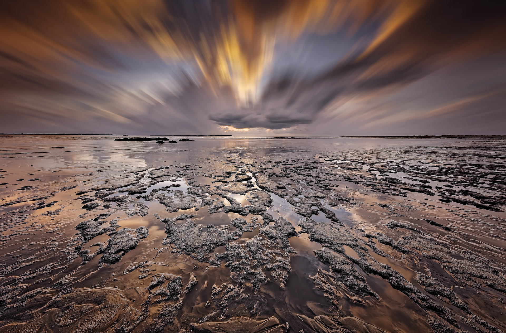 PETER LAKOMY PHOTOGRAPHY Sunrise at Mitchellville Beach, SC