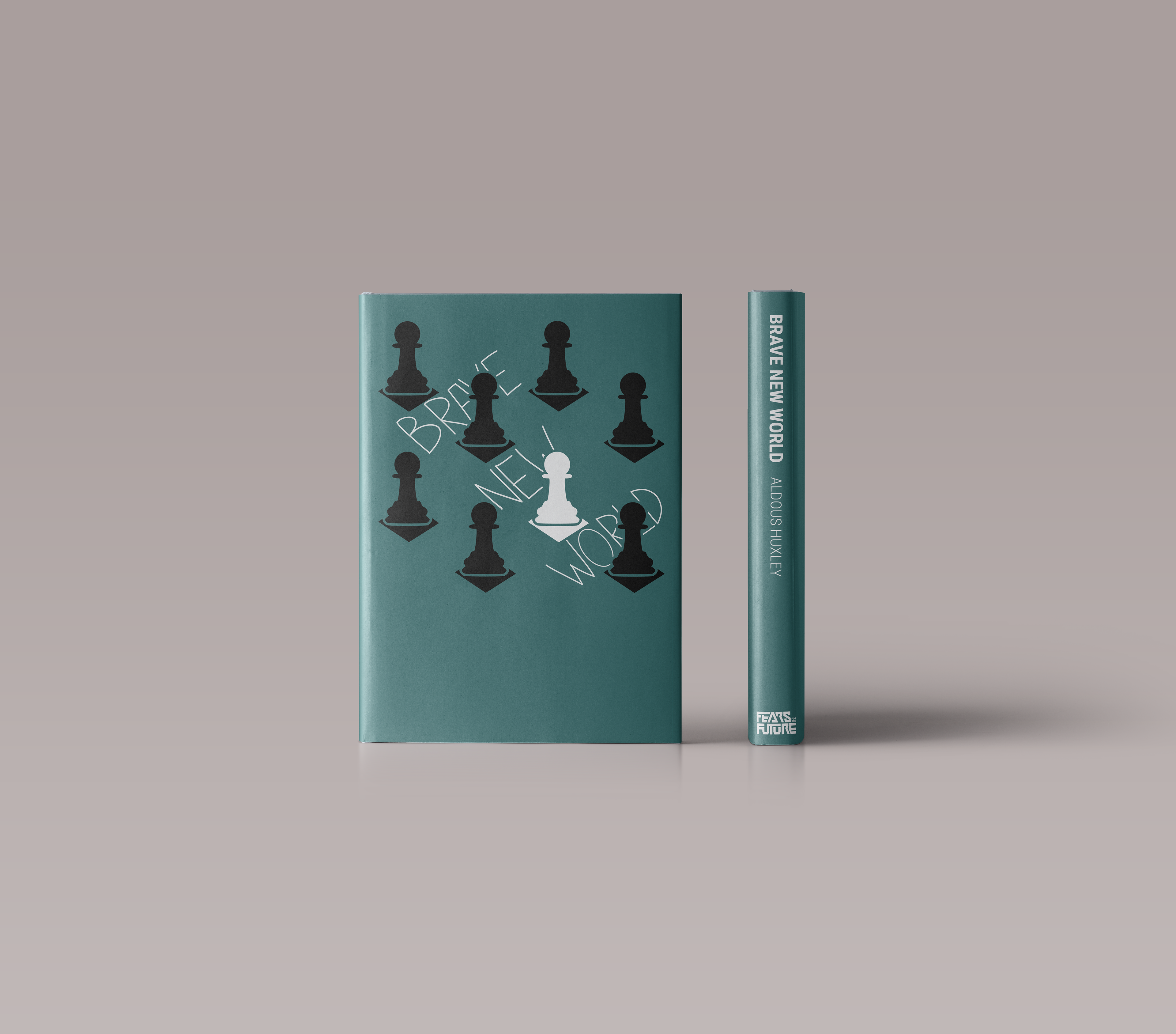 Book Jacket Design for Brave New World.